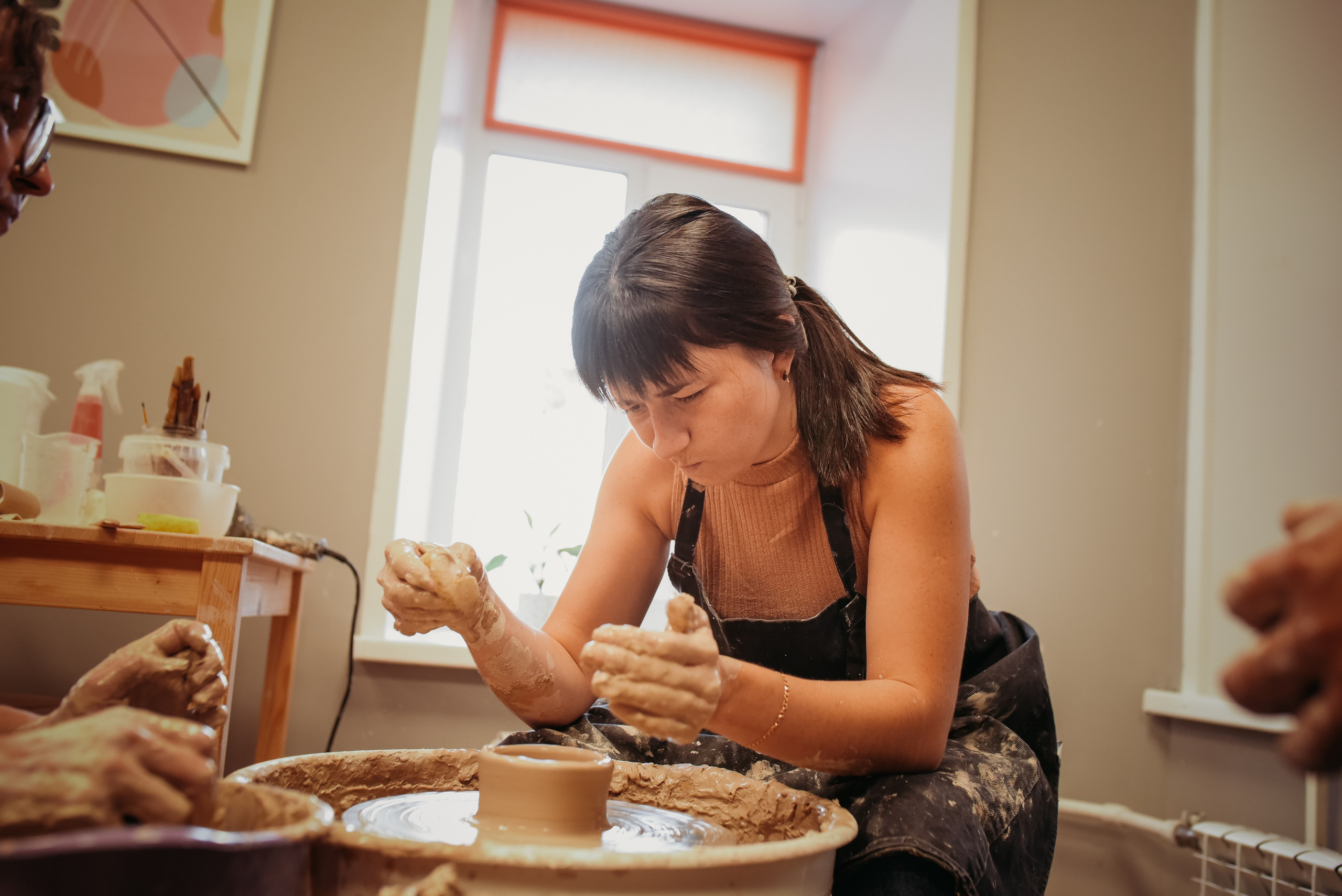 Love Story в гончарной мастерской. Семейный фотограф Олеся Батурина Рязань