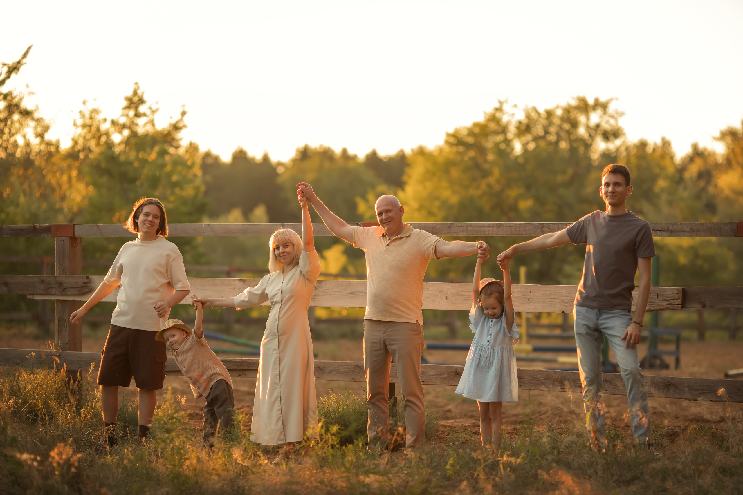 Семейное лето. Семейный и детский фотограф в Саратове Полина Коткина