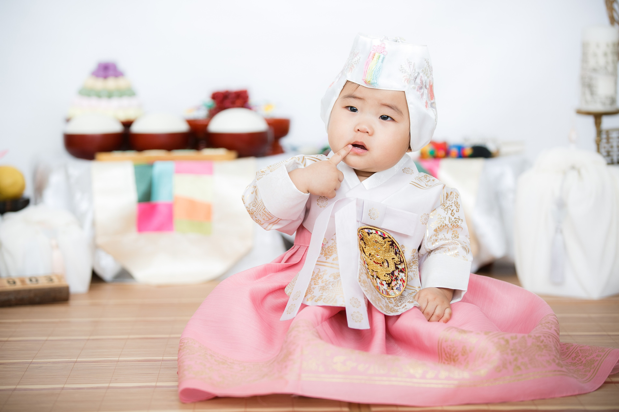 첫돌 Утренняя церемония (малыши). «Инбок» Фото студия