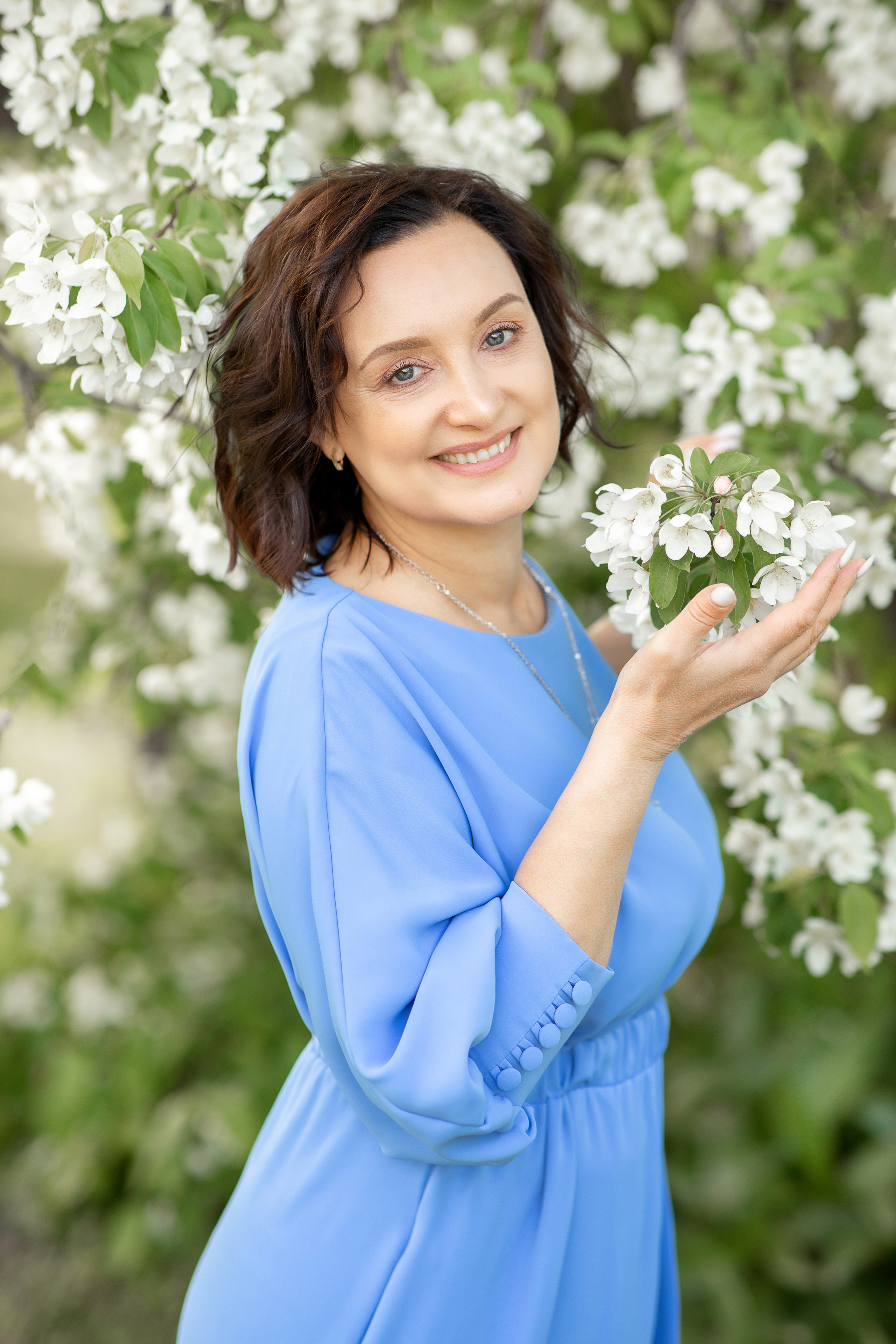 фотосессия в яблонях