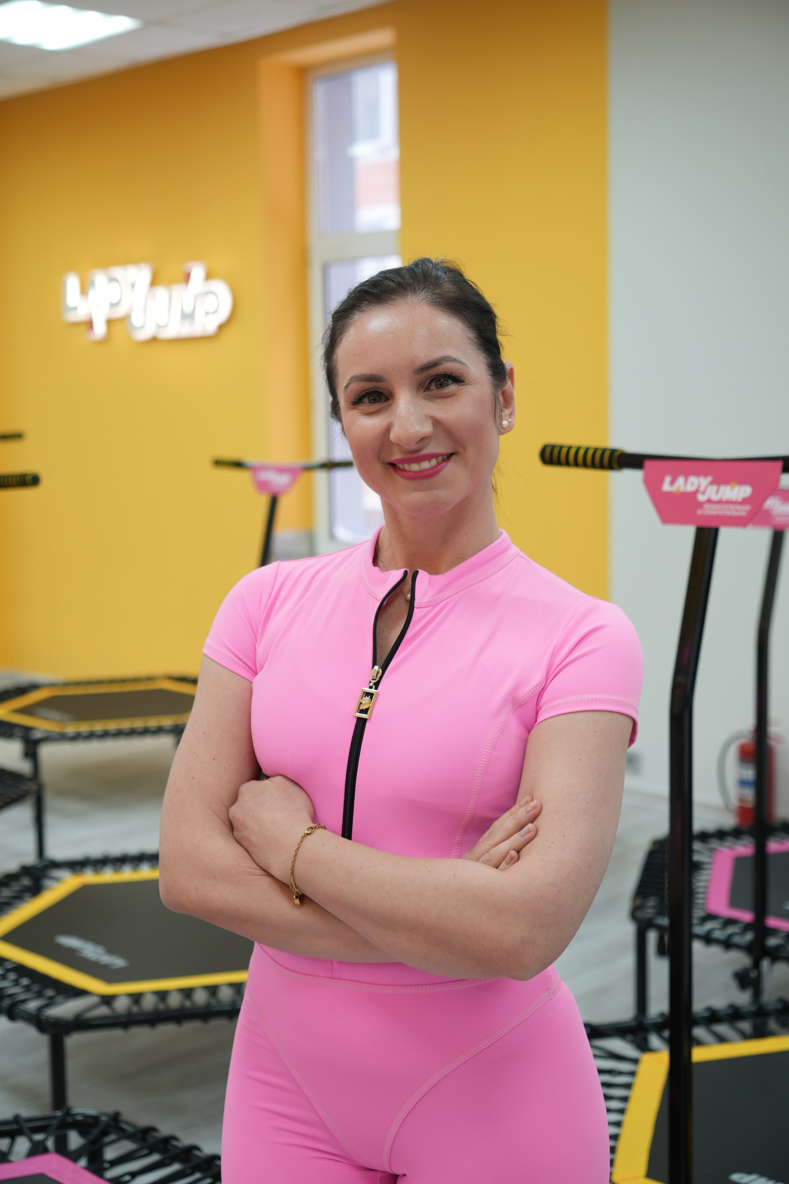 Открытие батутного центра «Lady Jump». Видеограф и Фотограф в Москве