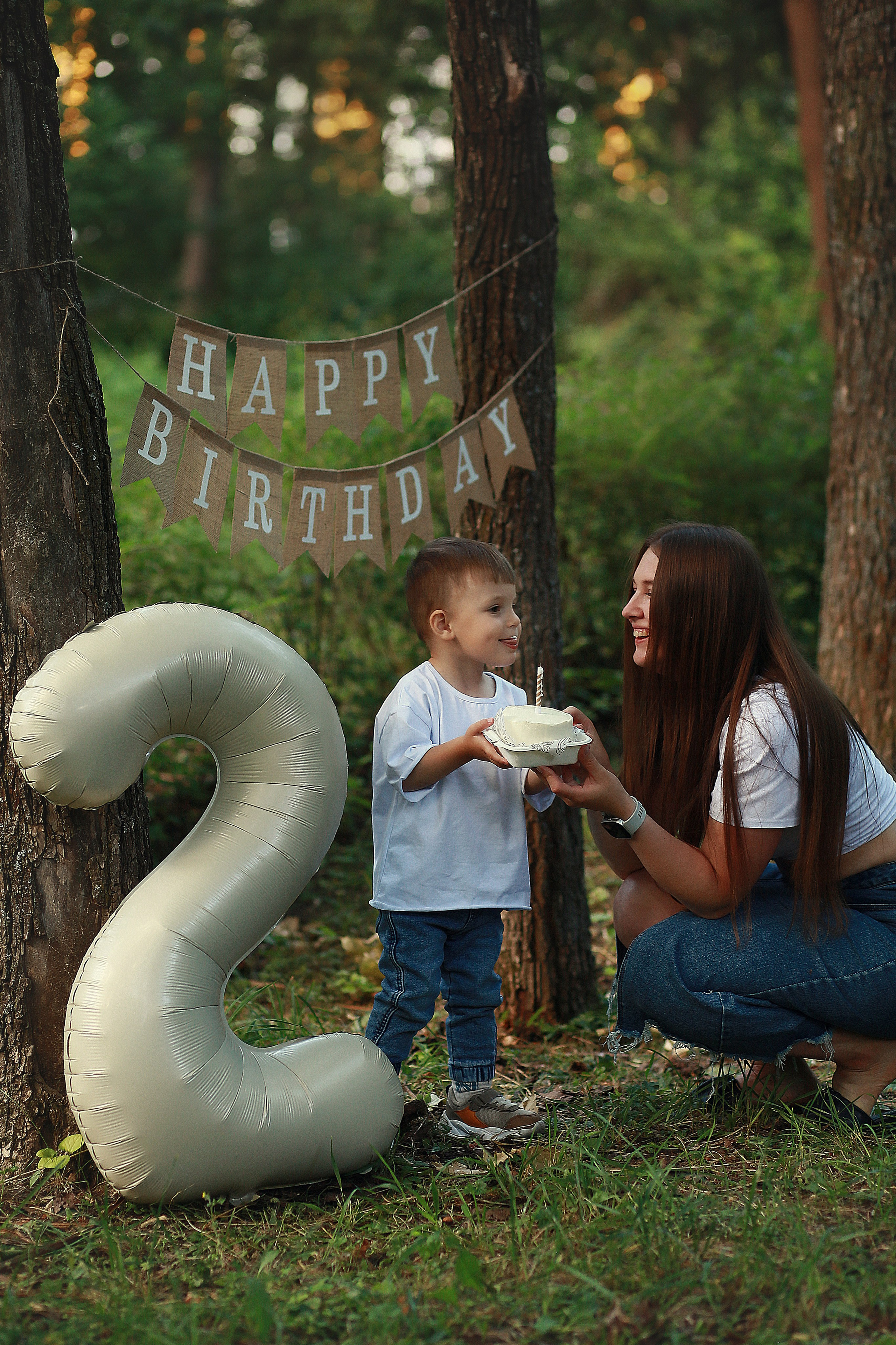 Двухлетие в Дендрарии. Семейный фотограф в Воронеже Плотникова Алина