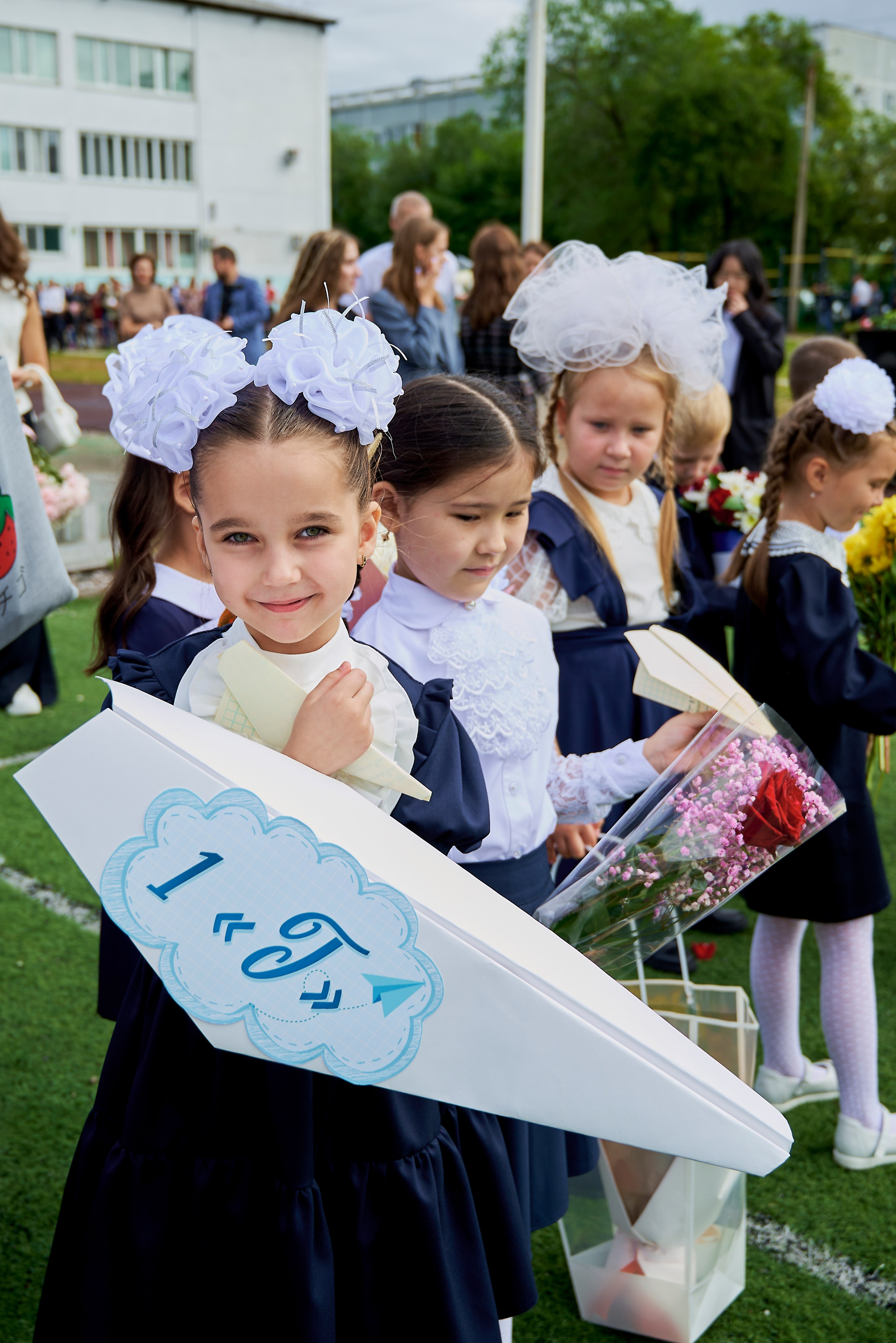 Первый раз в 1-й класс. Фотостудия «Юла»