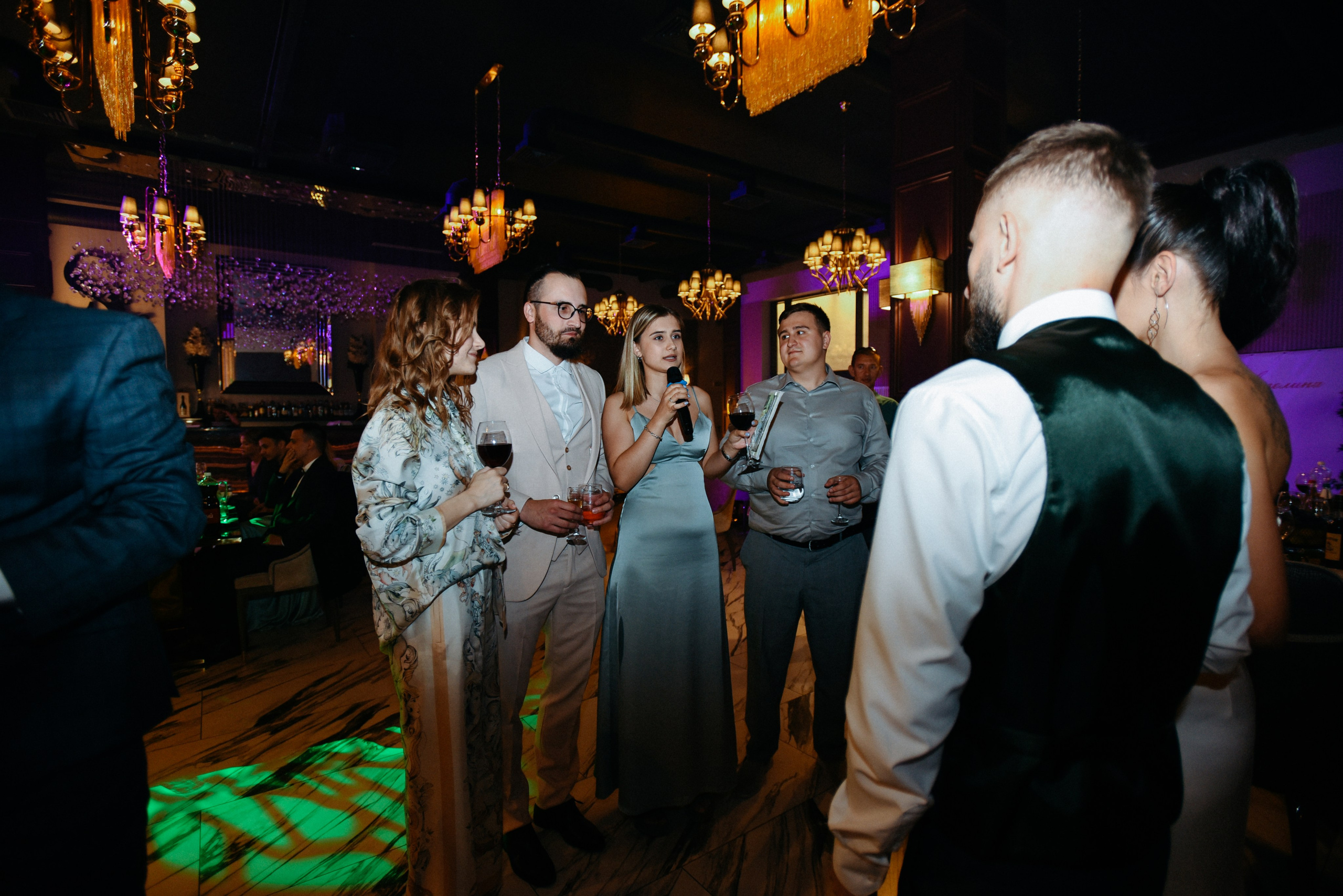 Виктор и Ангелина Банкет на 100 гостей Ресторан Segreto. Фотограф Лола Волна, город Москва