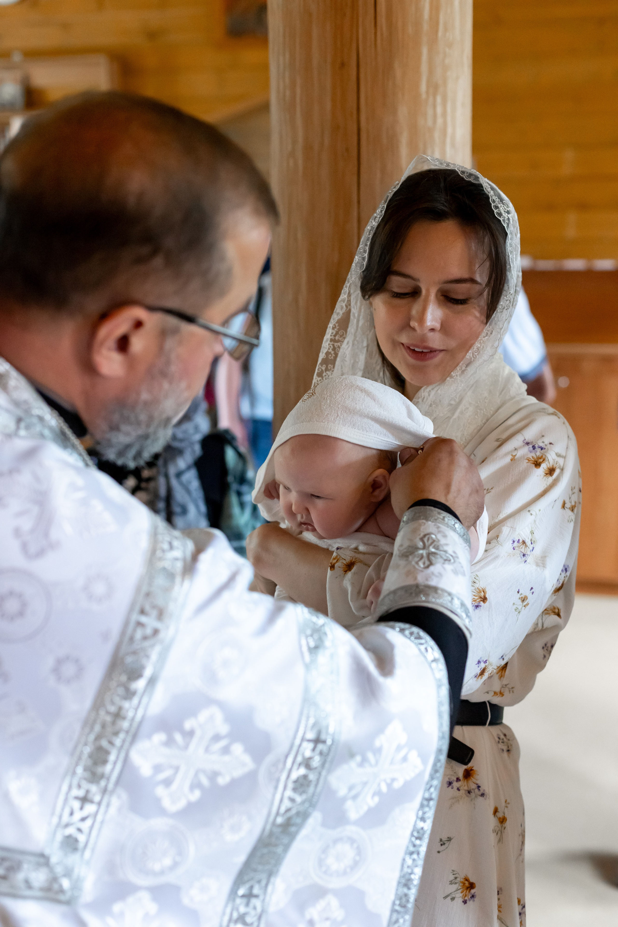 Таинство крещения Храм Святого страстотерпца Императора Николая Второго (г. Щелково). Фотограф Щелково/ Москва Татьяна Жучкова