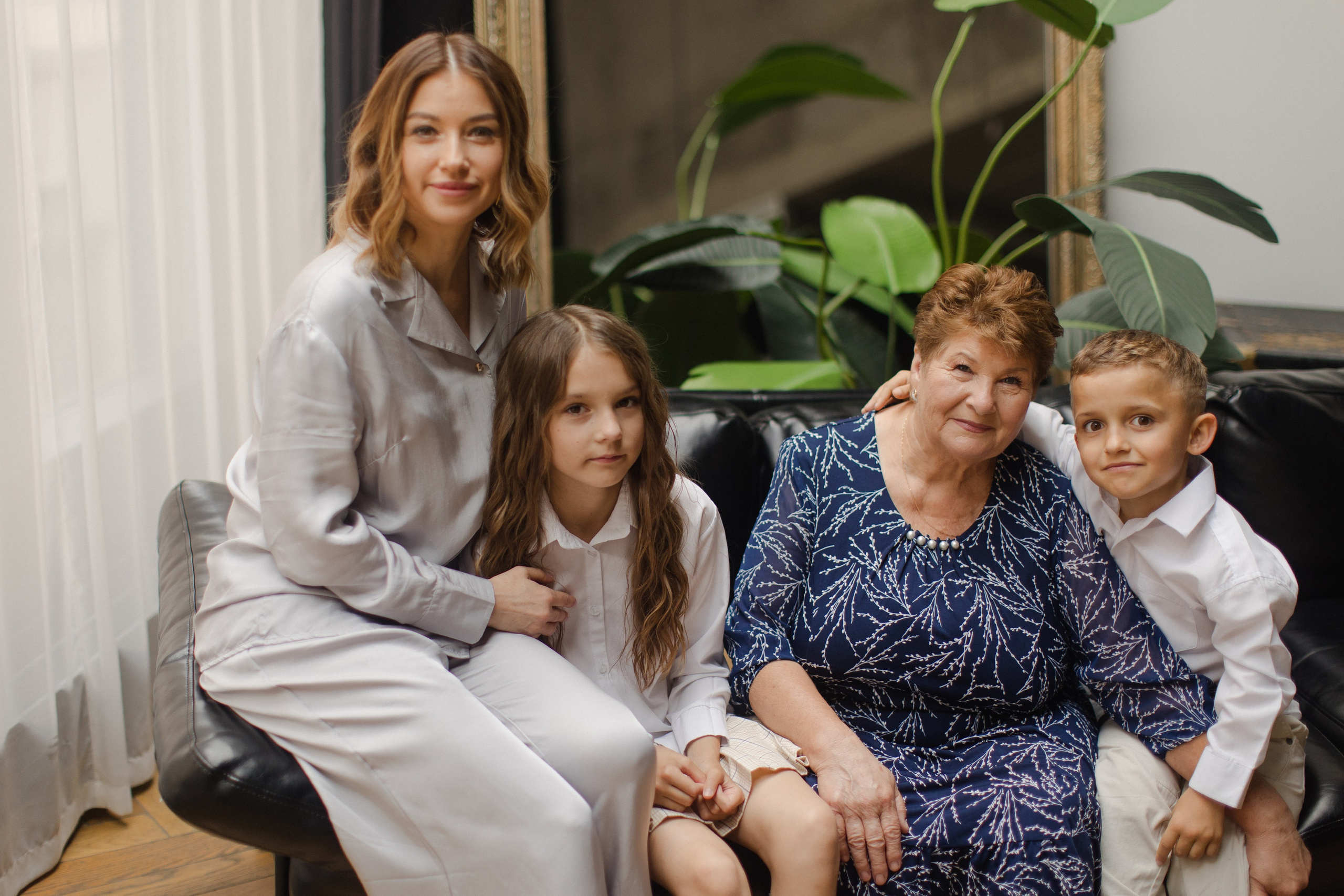 Катя с семьей. Семейный и детский фотограф в Москве Кузьмина Мария