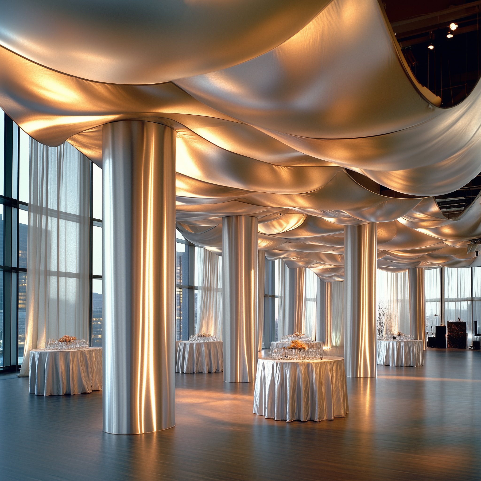 Разработка концепции декора корпоративного мероприятия в тематике «Космос» для LAZAR DECOR. Главная