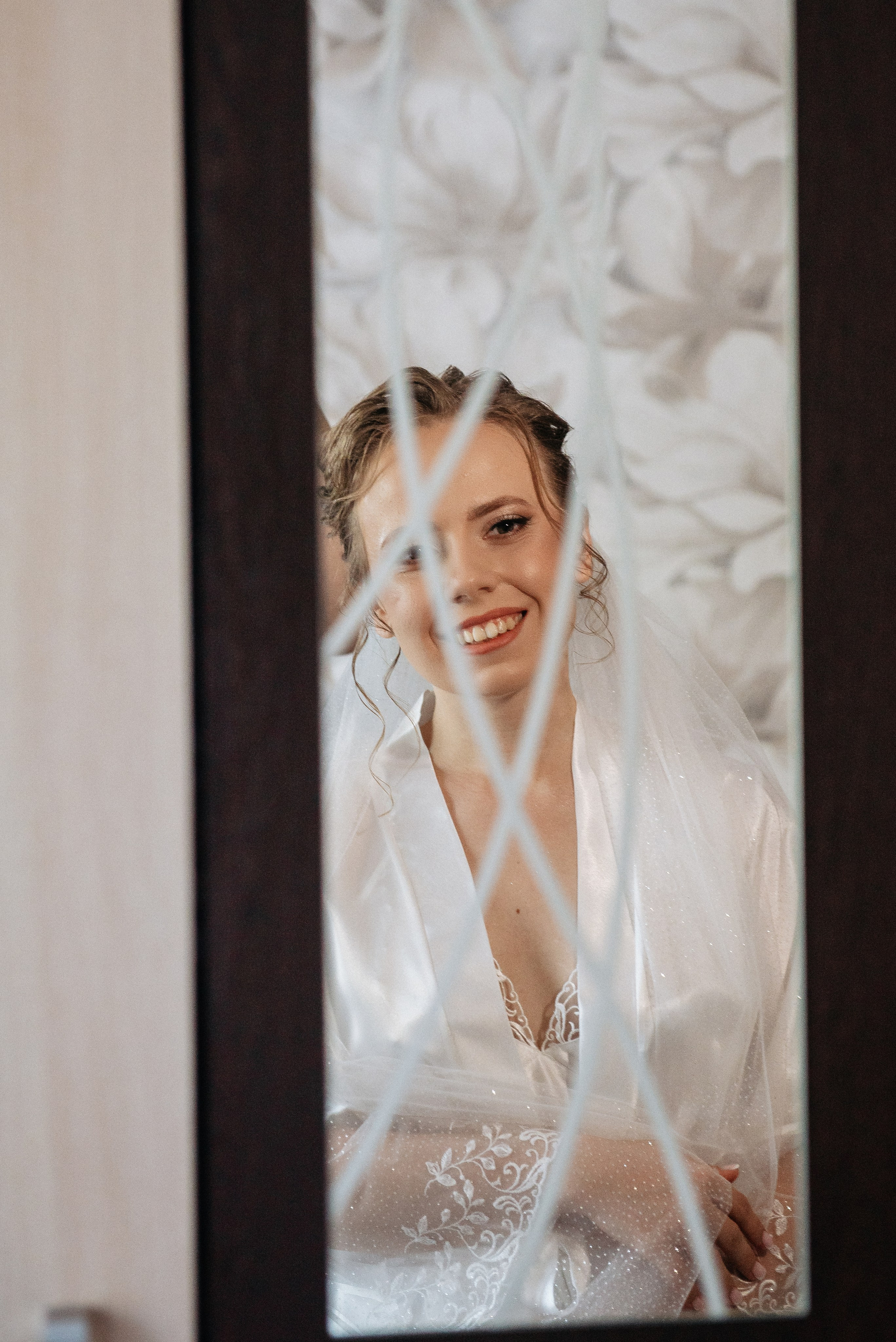 съемка в номере невесты и жениха