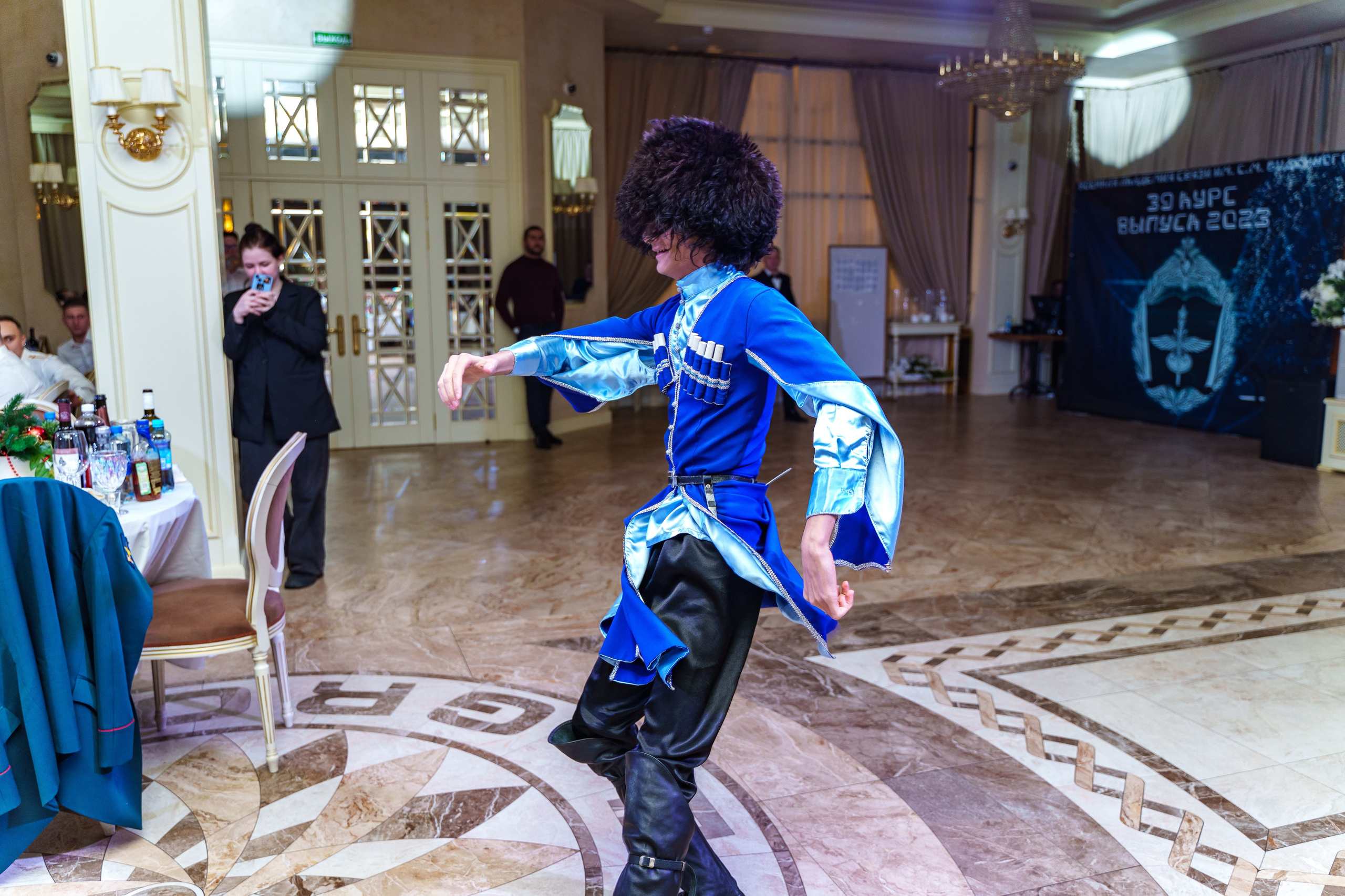 Фотосъемка выпуска военной академии и вручение дипломов