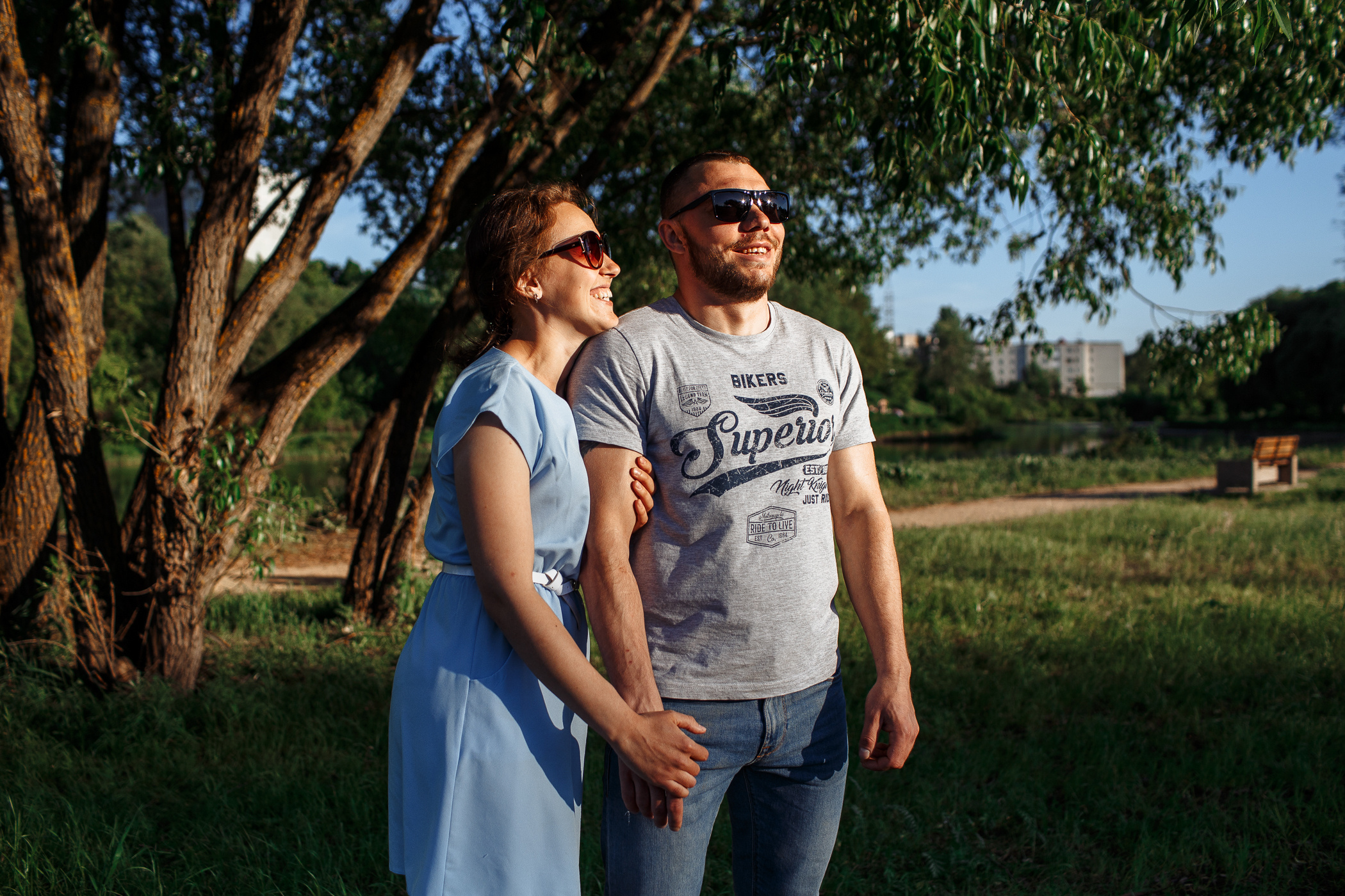 Фотопрогулка в парке. Свадебный и семейный фотограф в Твери, Москве, Санкт-Петербурге