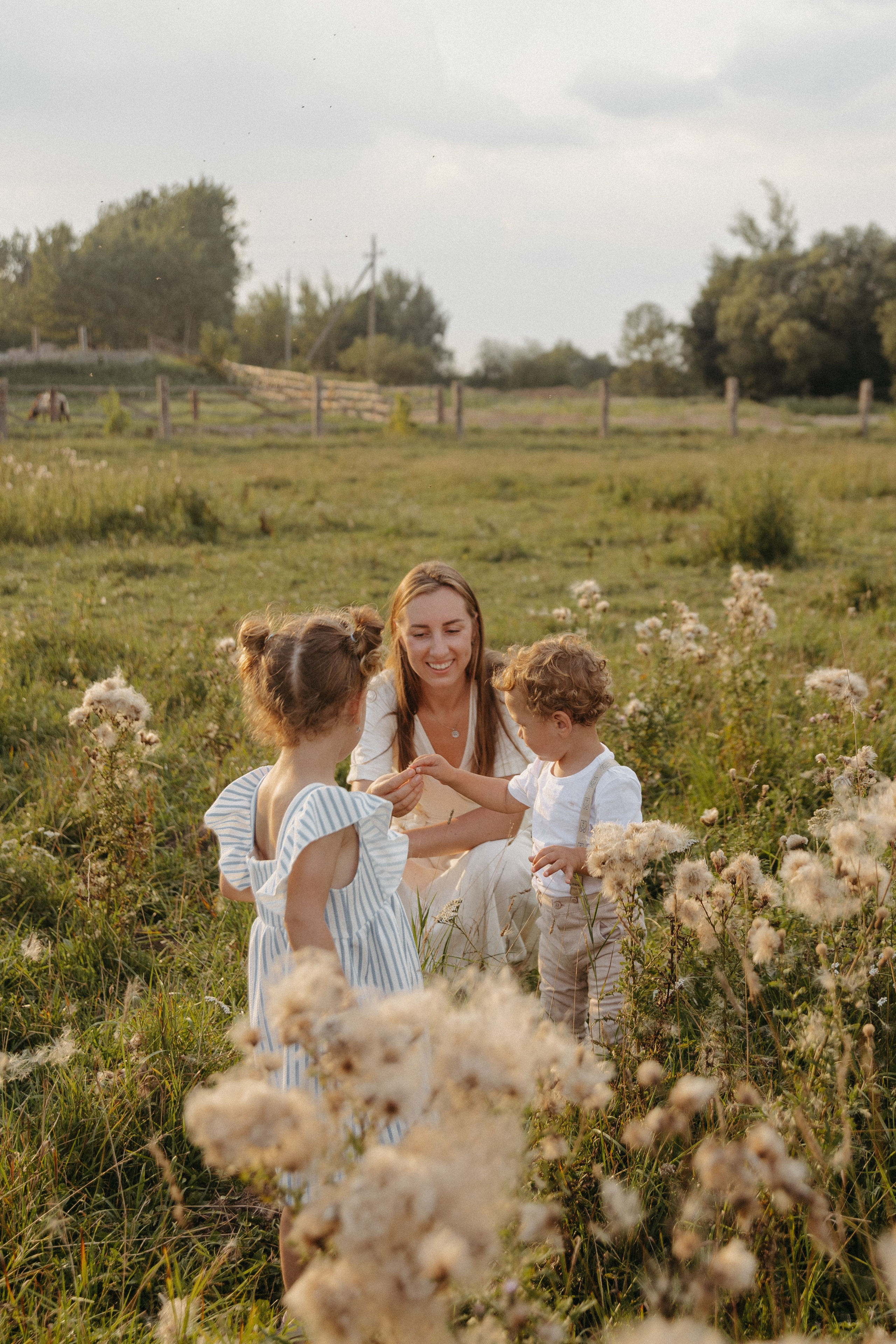 Олечка, Мелоди и Дилан. Семейный фотограф Земскова Евгения