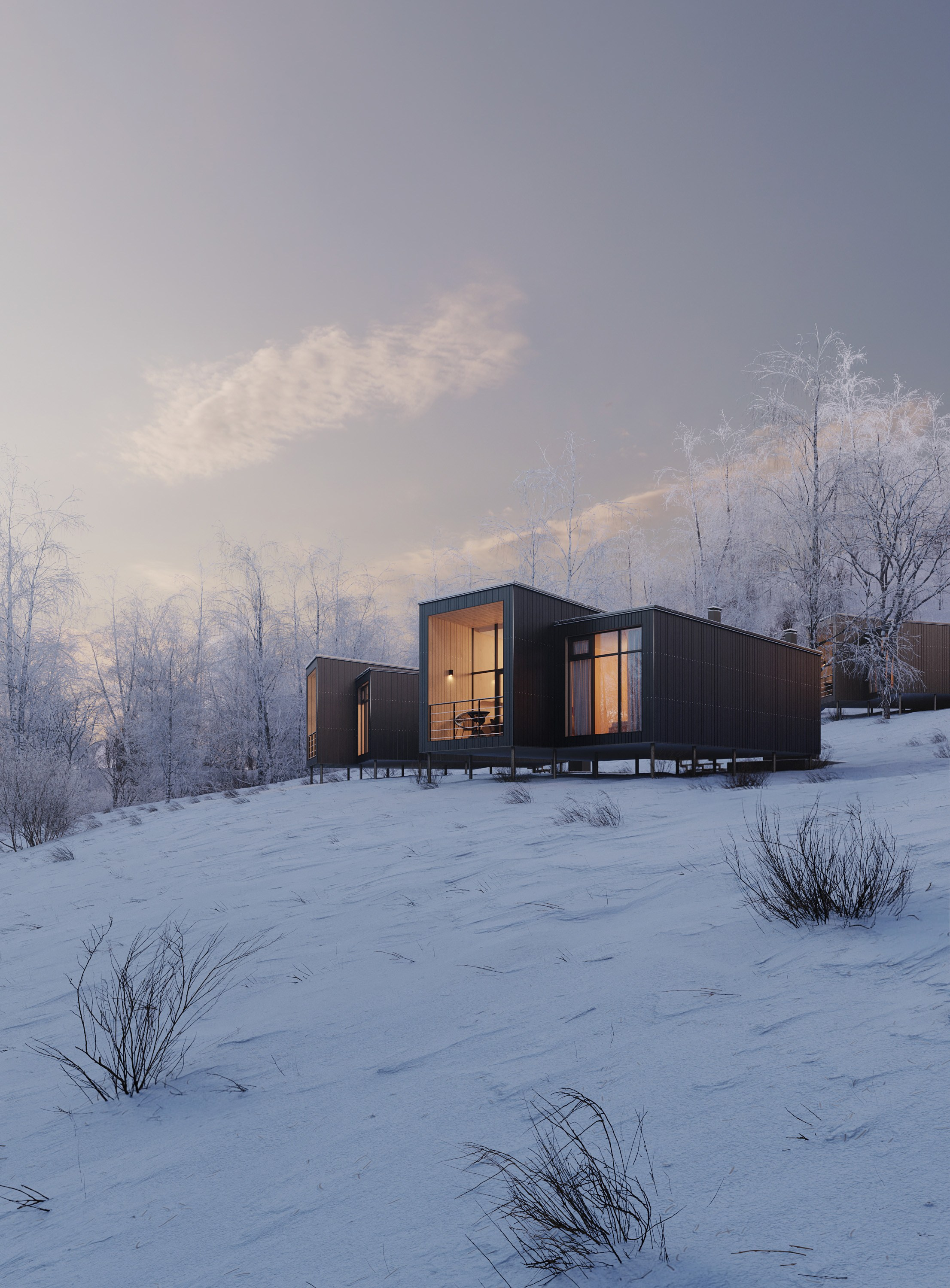 Gora glamping. 3D визуализация для архитекторов и дизайнеров интерьера. Помогаем легко и быстро согласовывать ваши проекты!