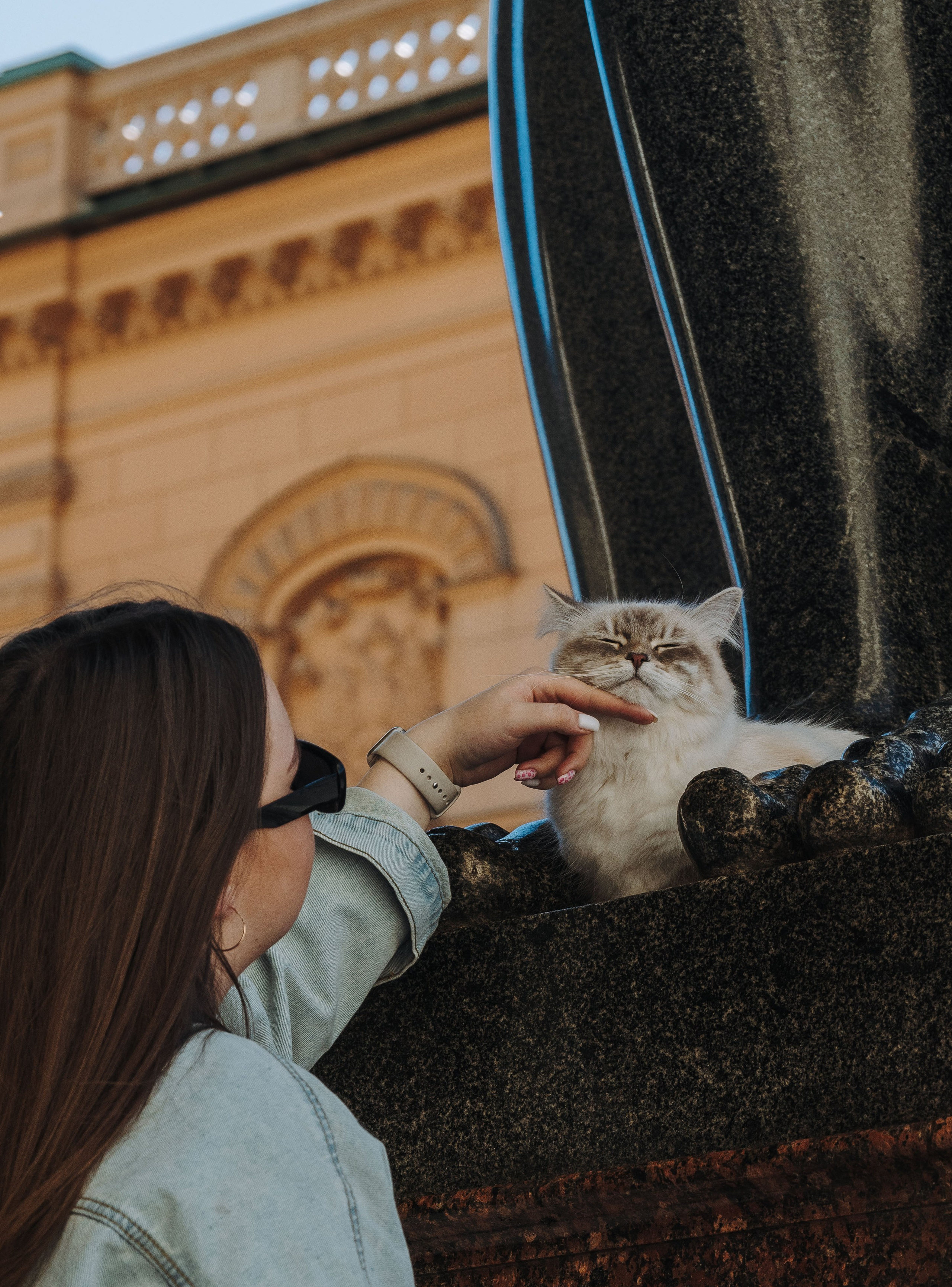 Сильвия, Полина и Никита. Фотограф анималист в Спб недорого Олеся Майорова