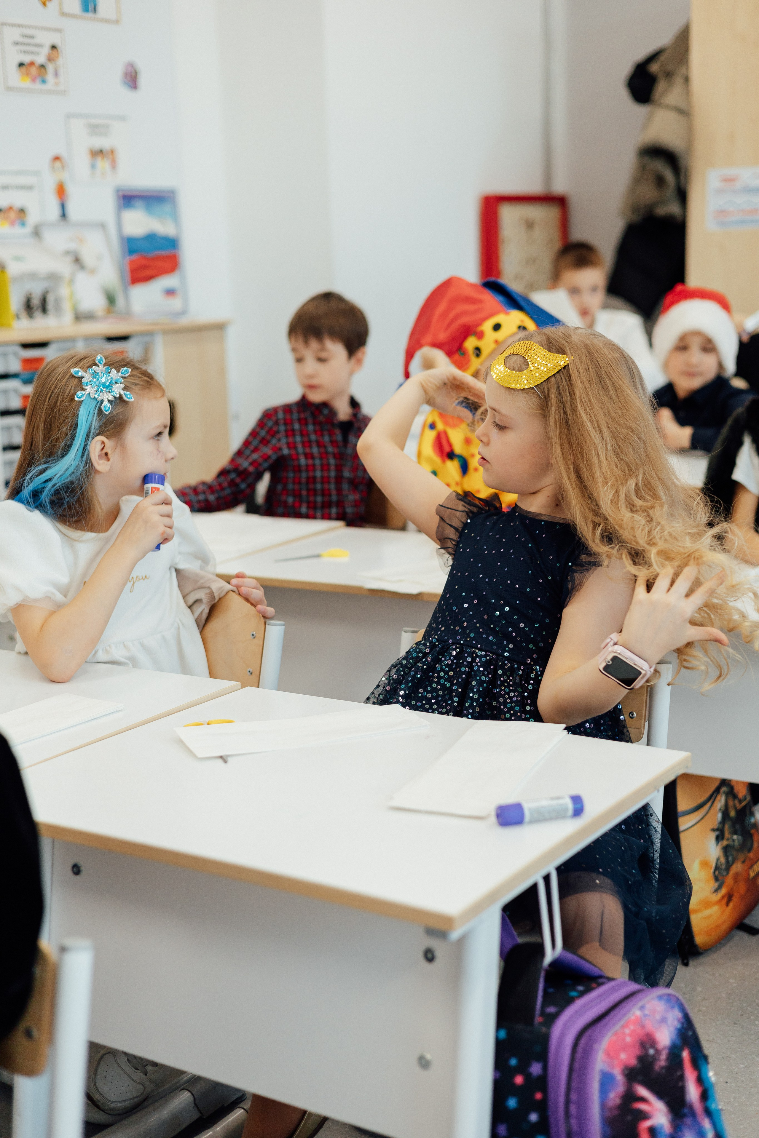 Школьный новогодний праздник. Психолог, фотограф Мария Черницкая