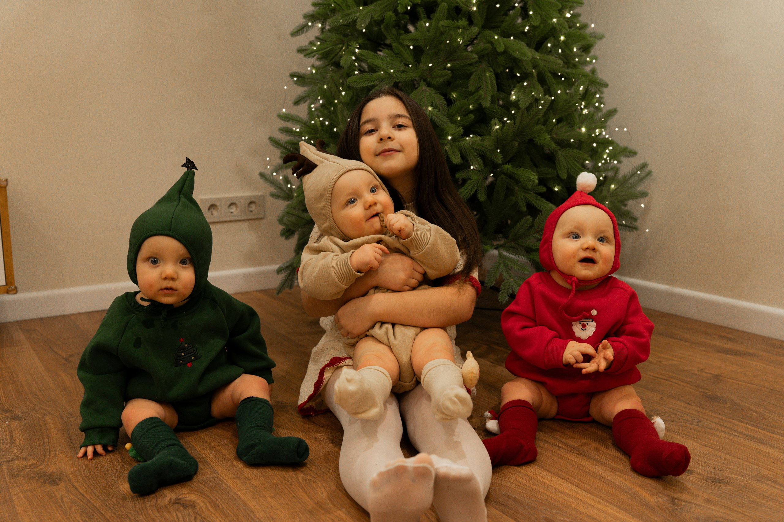 Новогодние тройняшки. Главная