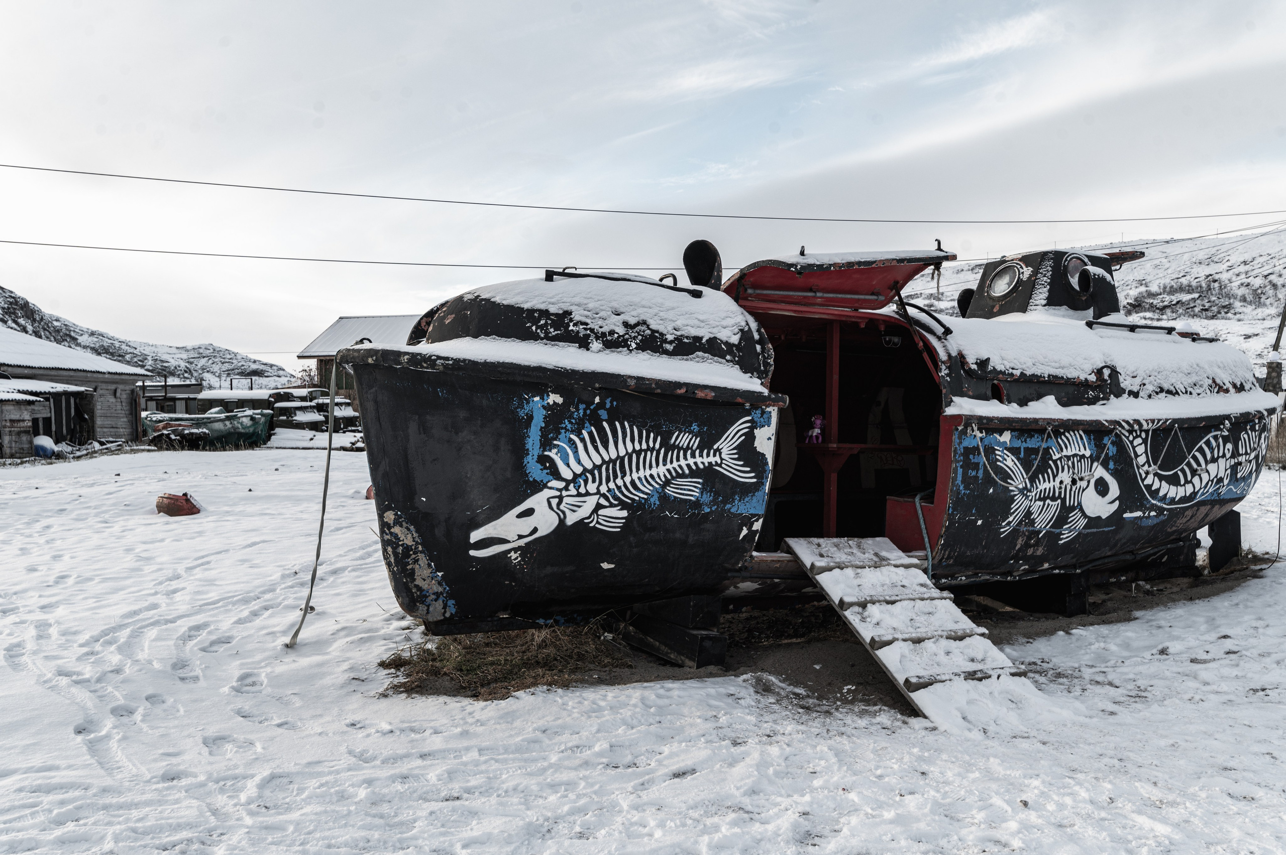 Териберка. Ноябрь 2023. Фотограф Роман Адлер