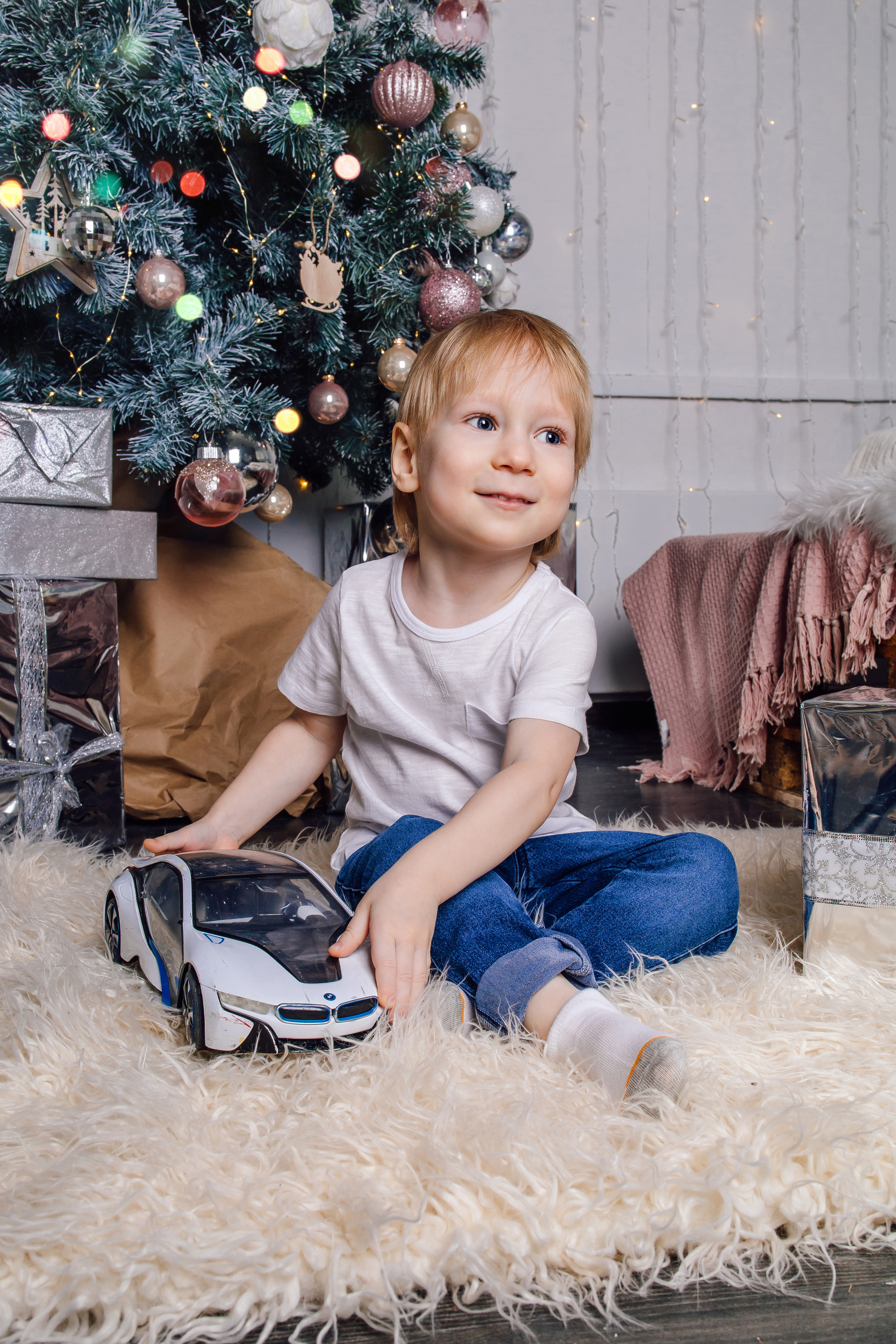 Олеся с детьми