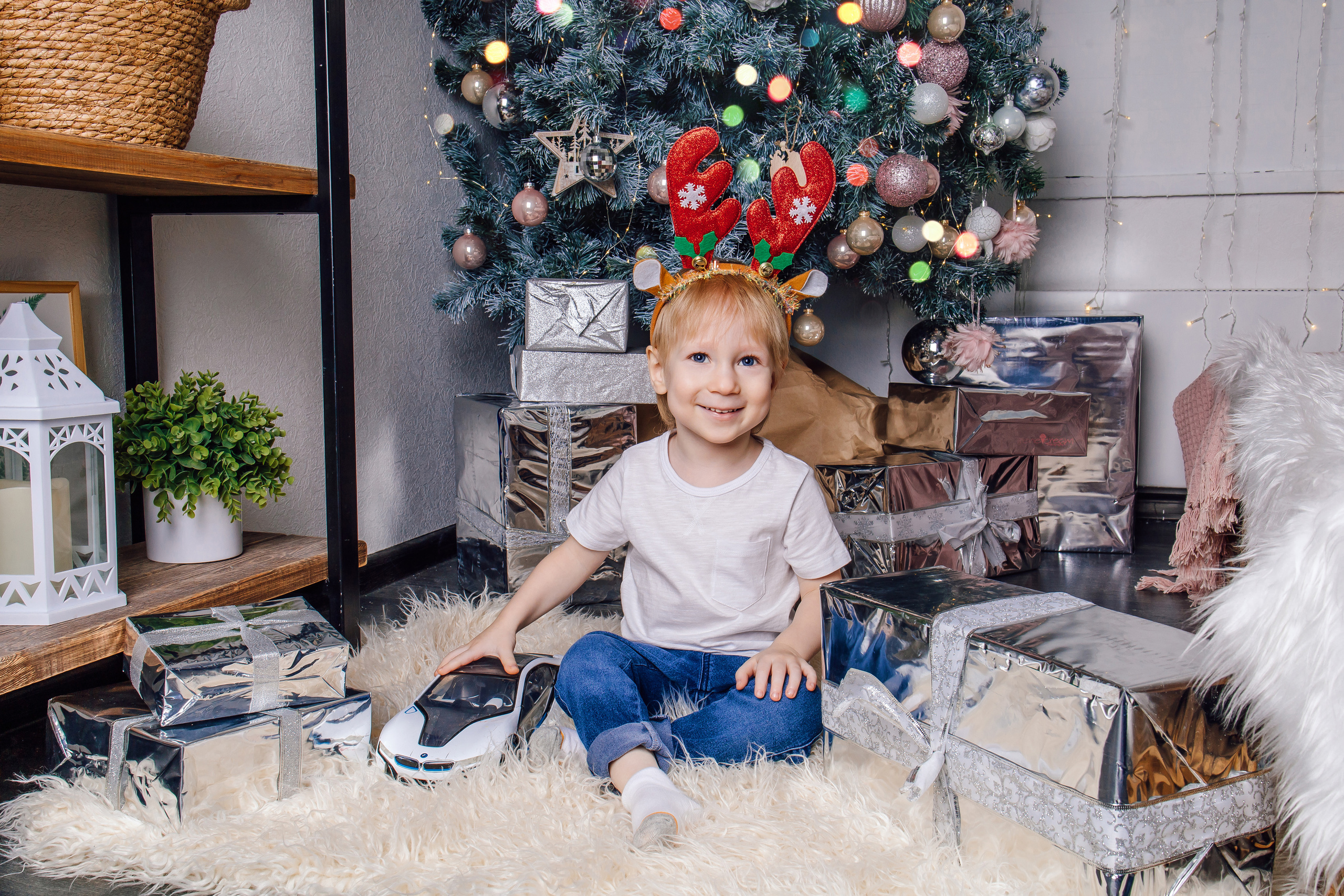 Олеся с детьми