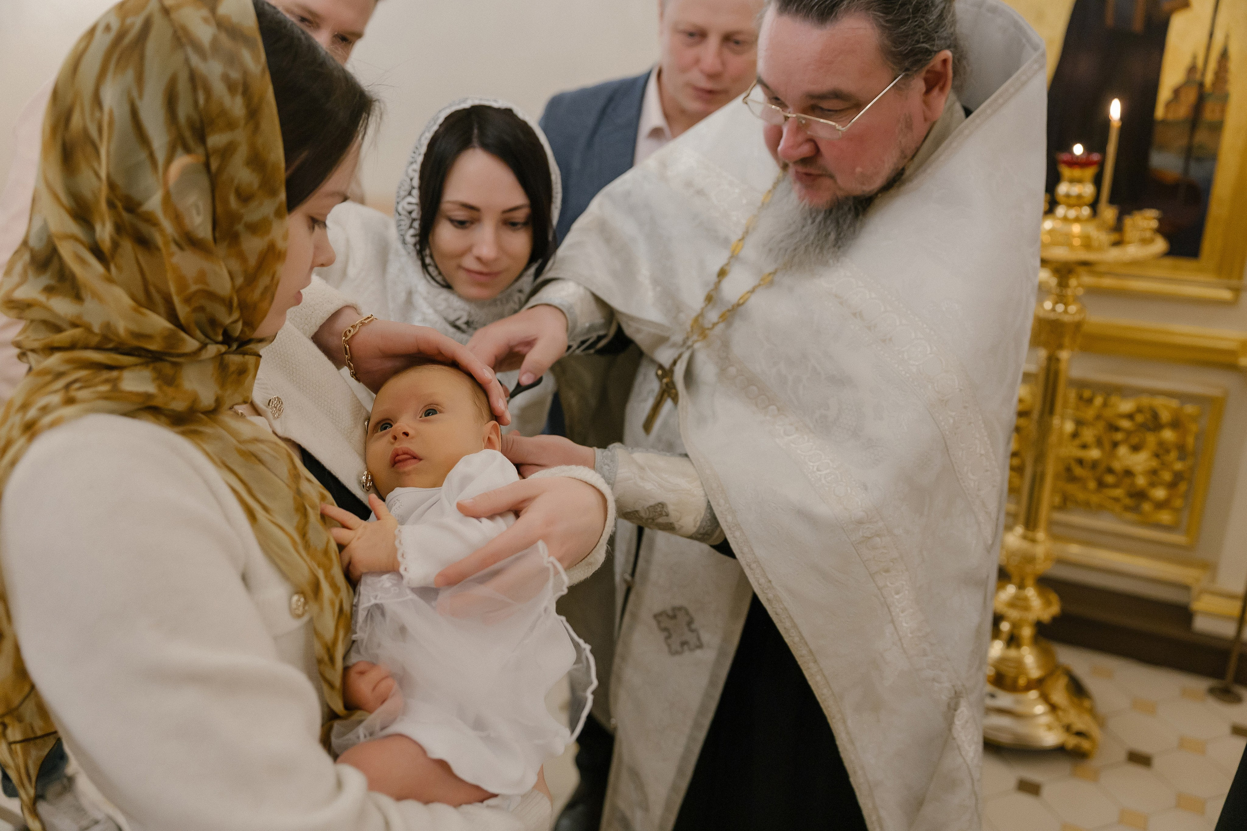 Крестины Анны. Фотограф Олеся Жомер