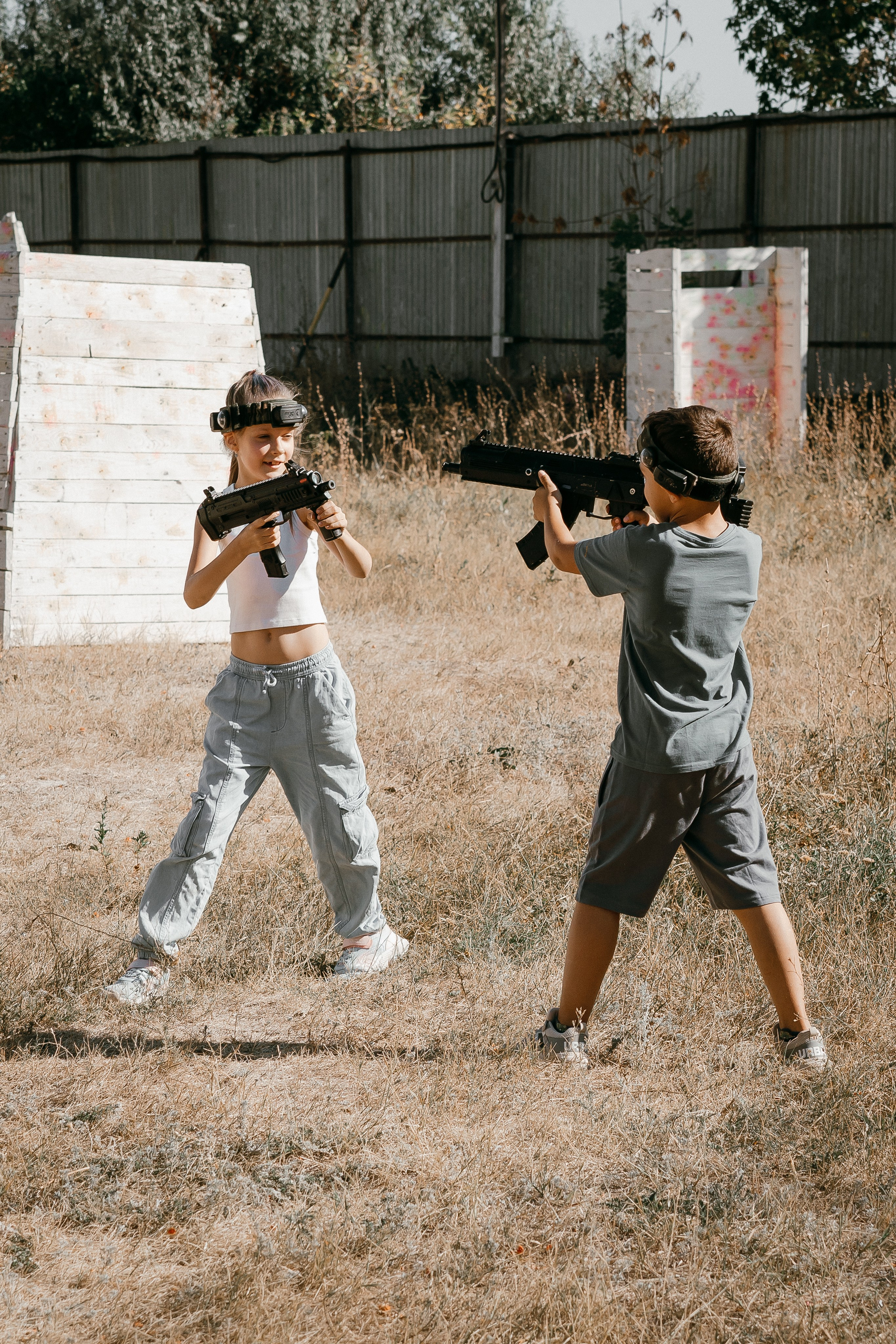 Репортаж: день рождения (лазертаг). Фотограф Шунова Саша