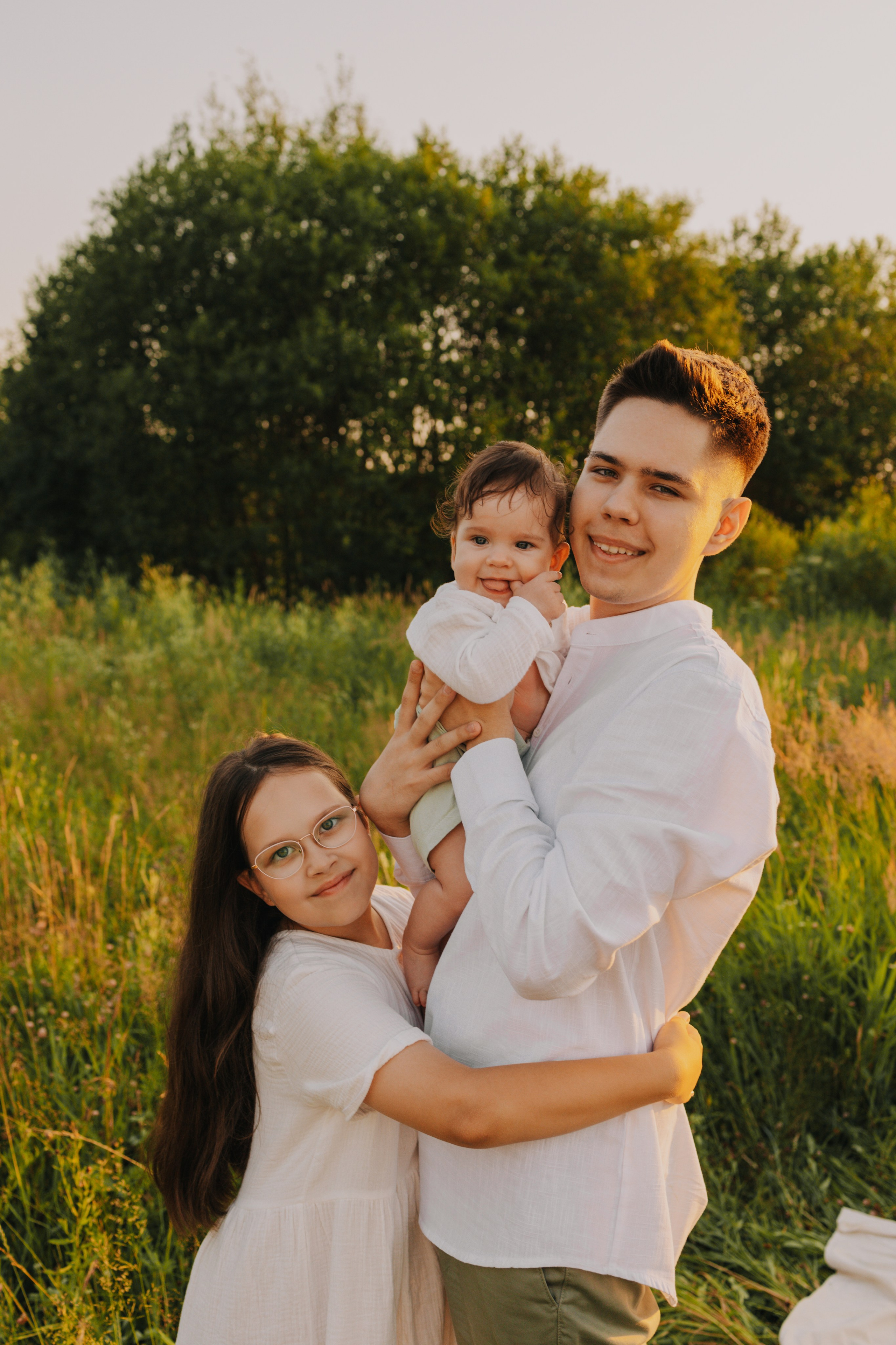 Семейный Пикник: Летняя Съемка