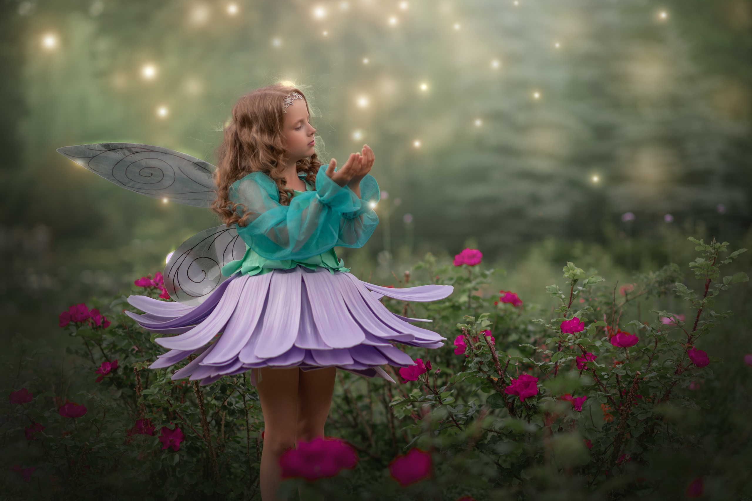 Цветочная фея. Семейный фотограф Екатеринбург Лора Мур