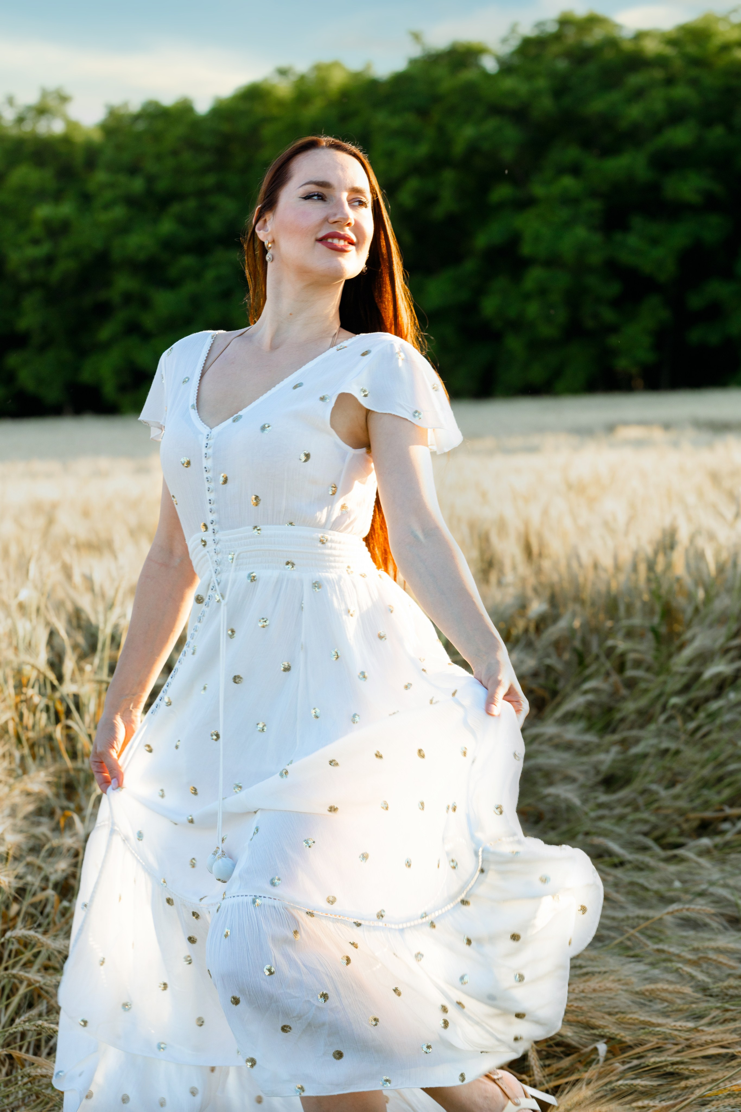 Семейная фотосессия в пшеничном поле. Свадебный и семейный фотограф в Краснодарском крае Мария Данилкина