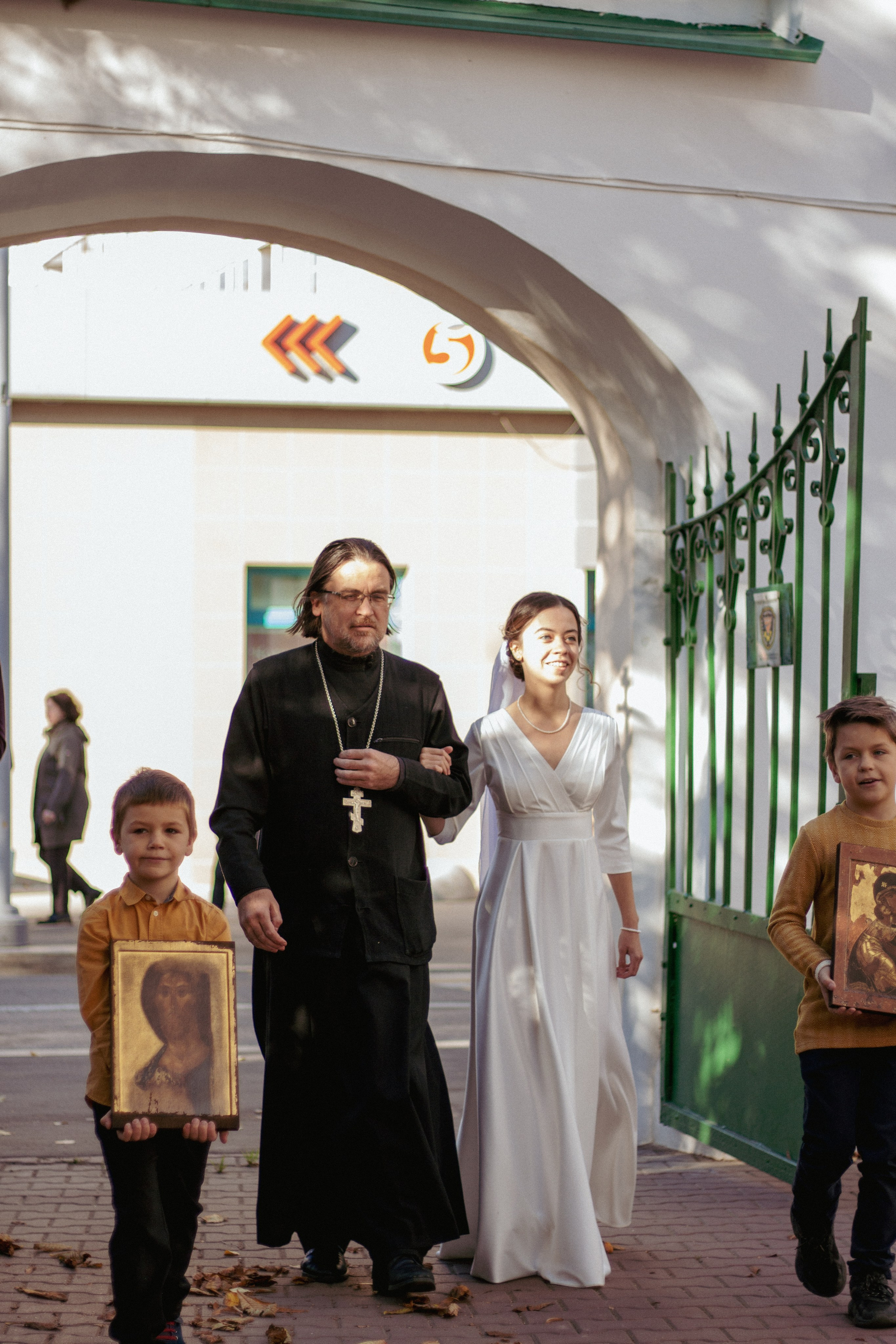 Сергий и Оля. Мария Колесникова