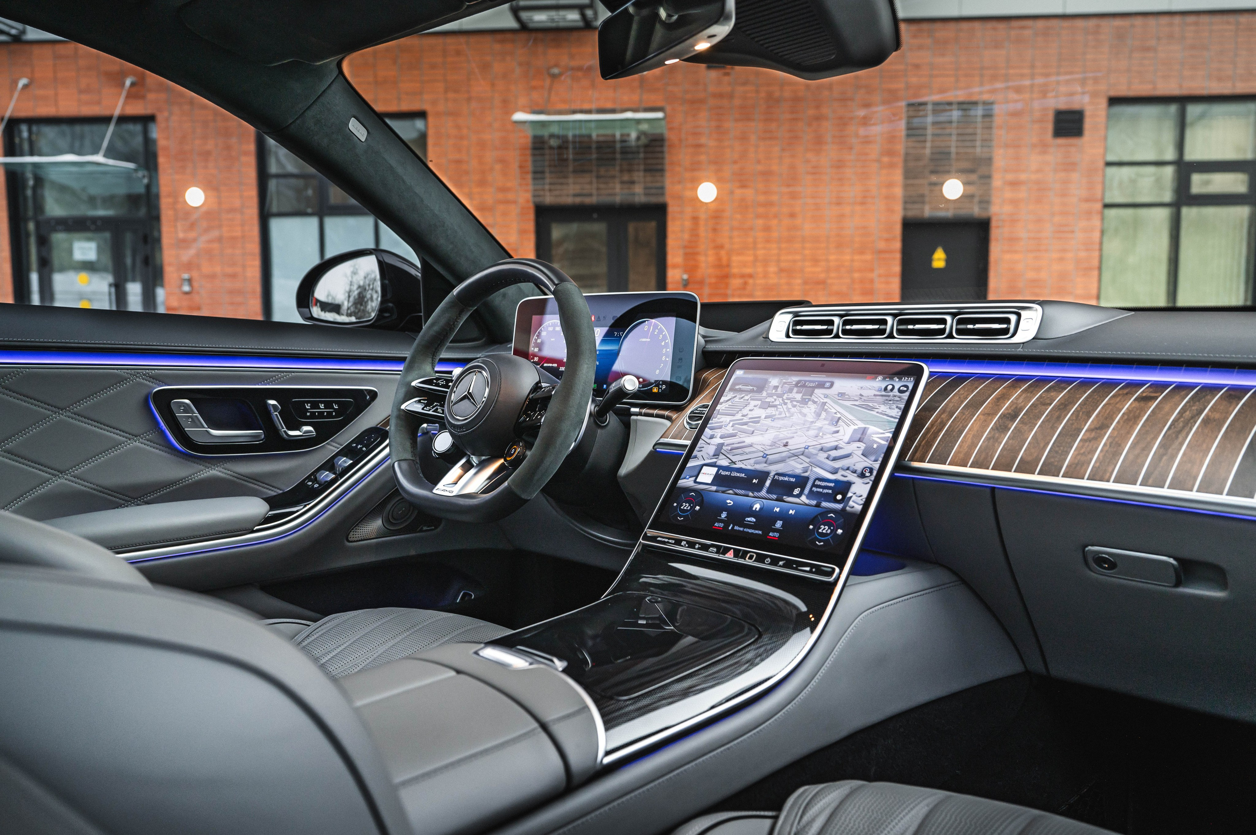 MB w223 S63. Автомобильный фотограф в Москве — Сидоров Дмитрий