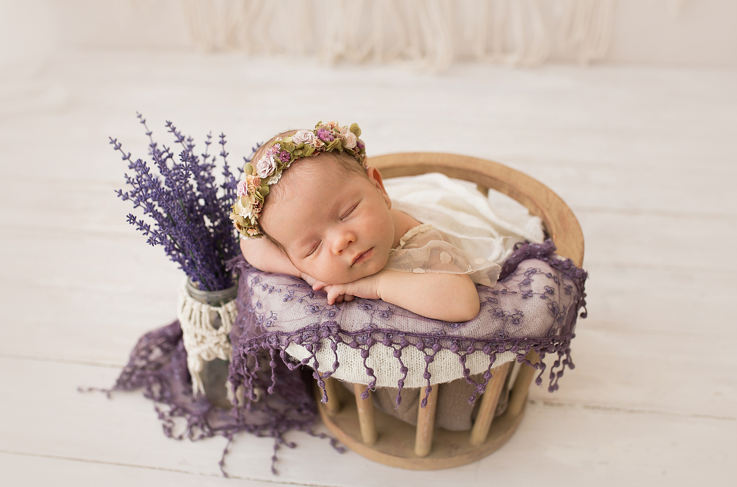 Фотосессия новорождённого. Фотограф новорождённых малышей и детский фотограф В Казани Лана Максим