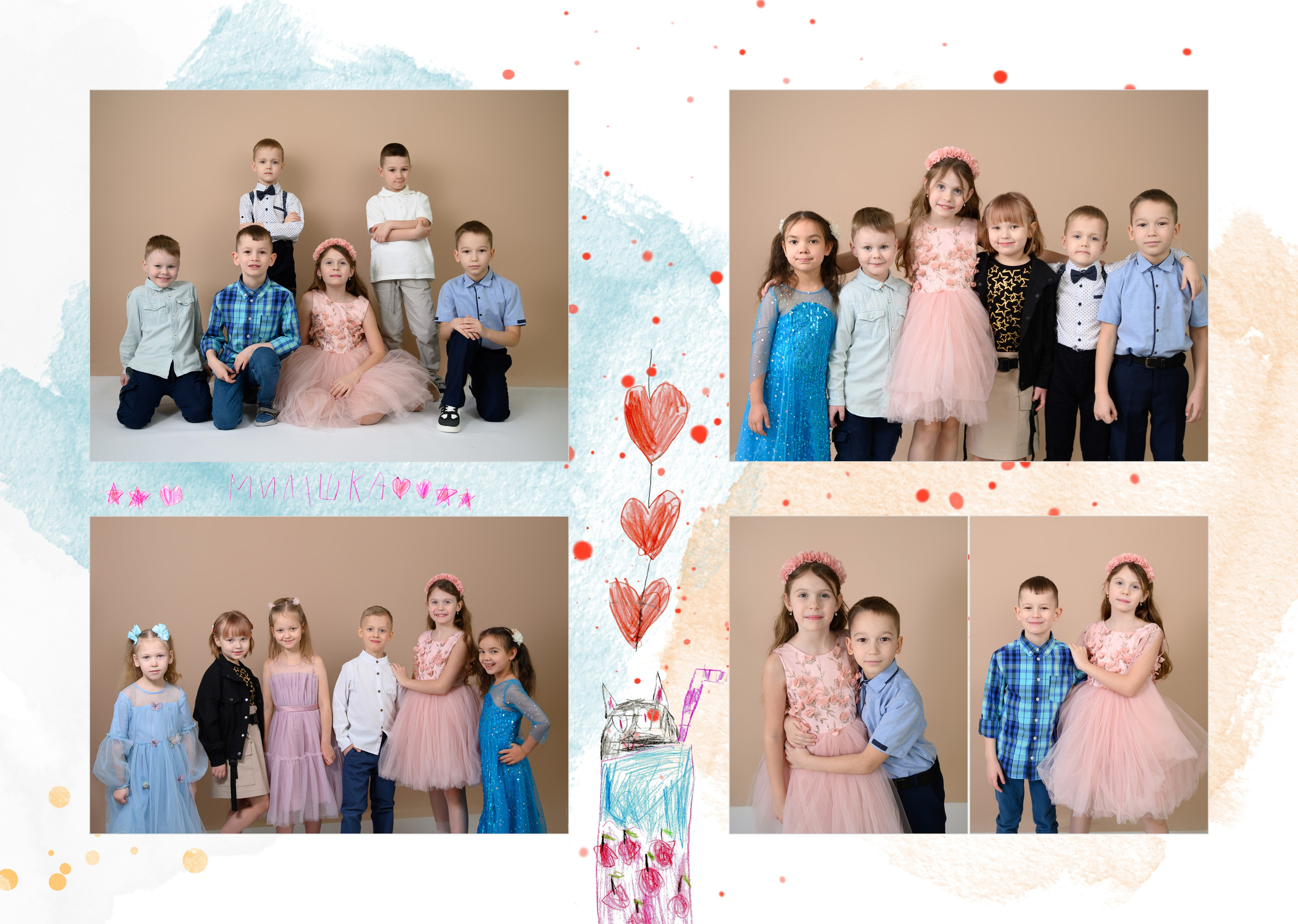 106 сад группа"Звёздочки». Фотограф новорожденных, семейный детский в Тюмени Татьяна Морозова