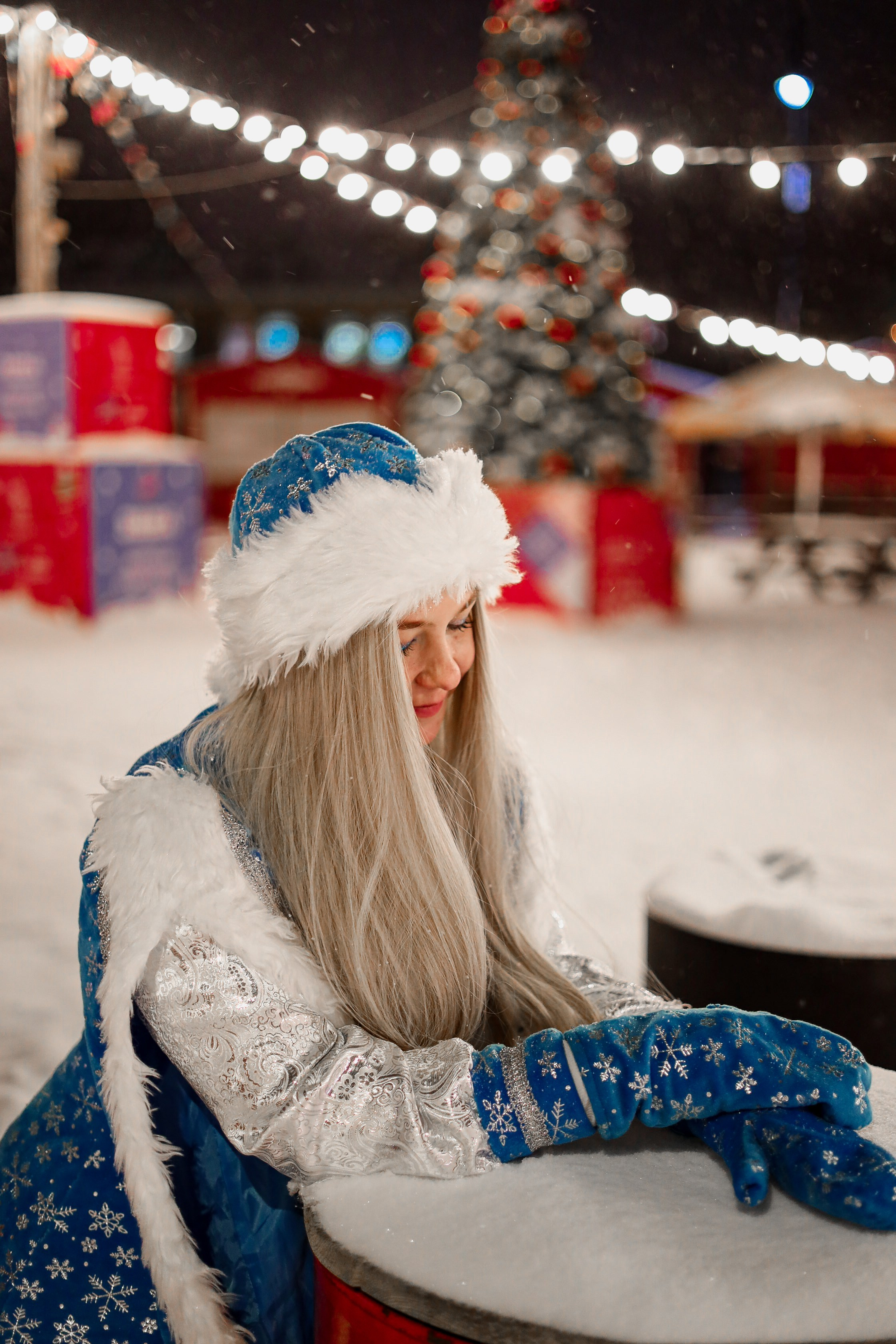 Снегурочка. Фотограф Мария Лаенко