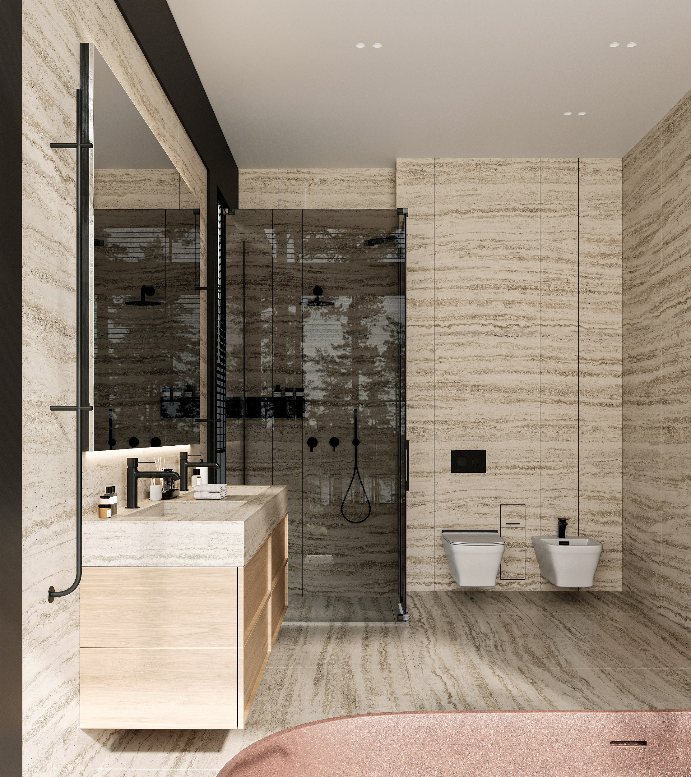 Мастер-санузел. Kindhard-design