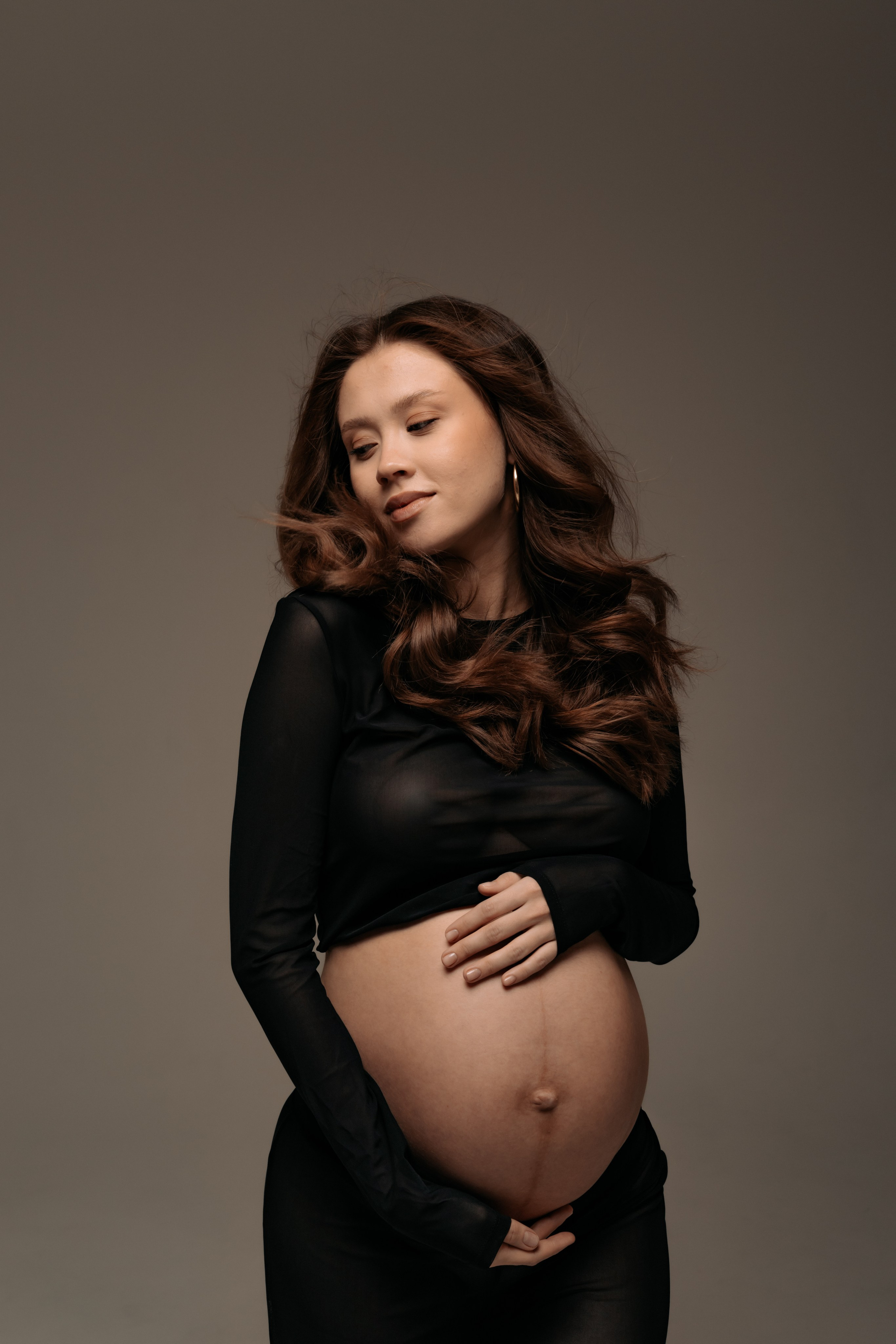 Черный костюм сетка. Профессиональный Фотограф в Казани Яна Забелина