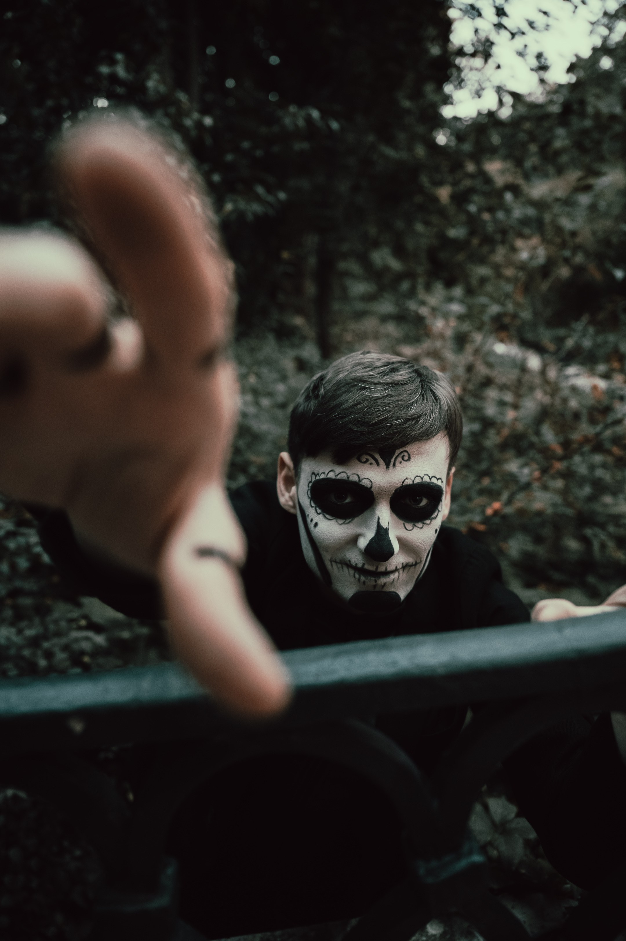 Halloween (Roman and Natalia). Photographer in Moscow Anna Chistiakova