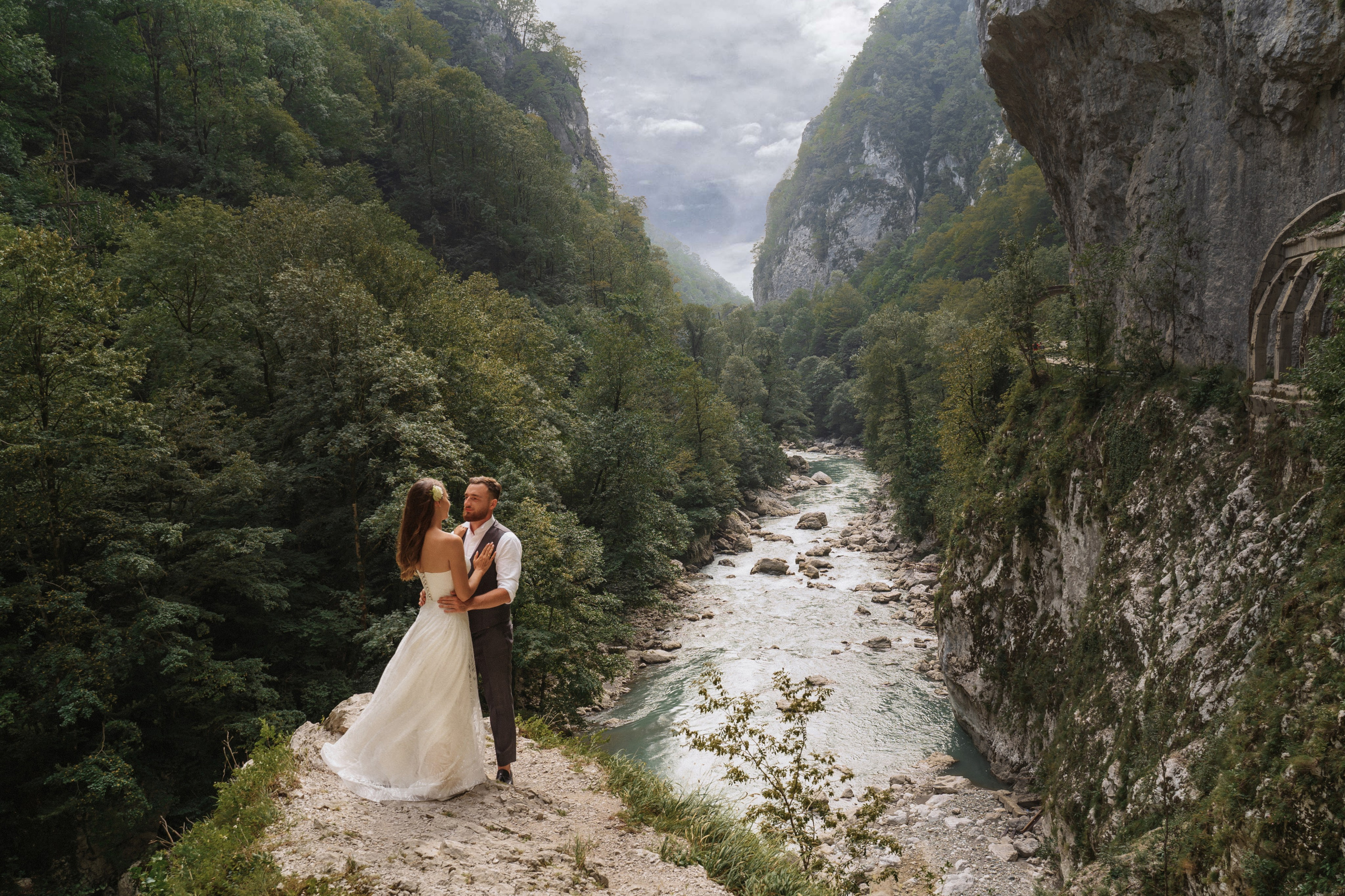 Свадьба в горах. Фотография Алины Бернд