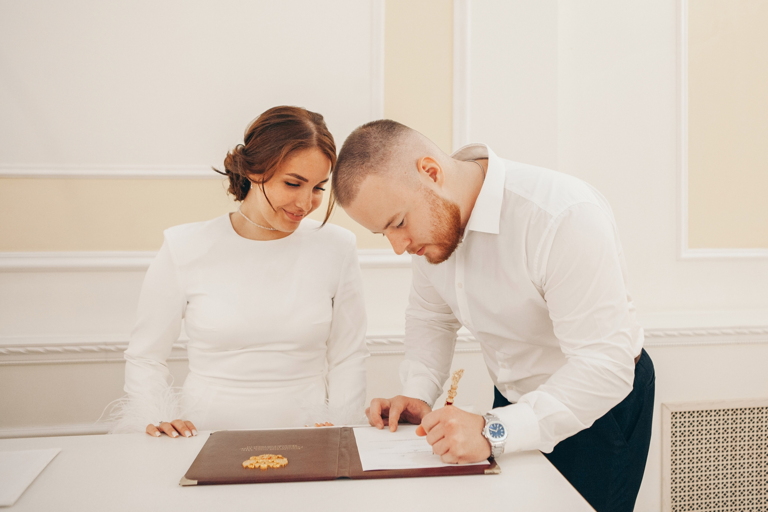 Роспись в ЗАГСе г Королёв. Фотограф Ольга Ефремова