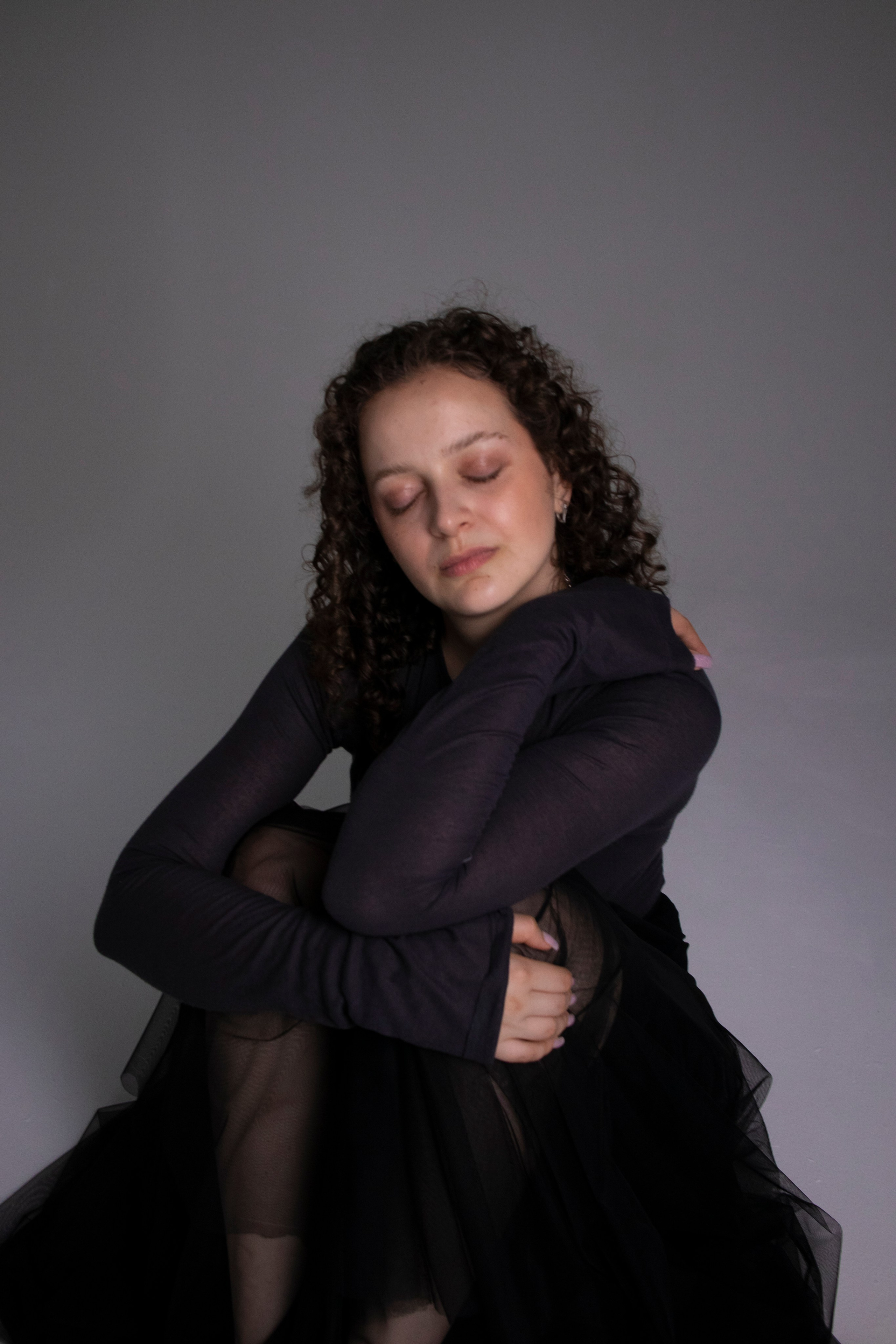 Серьёзно-нежный портрет. Дарья Устинова. Фотограф вашей души в Москве