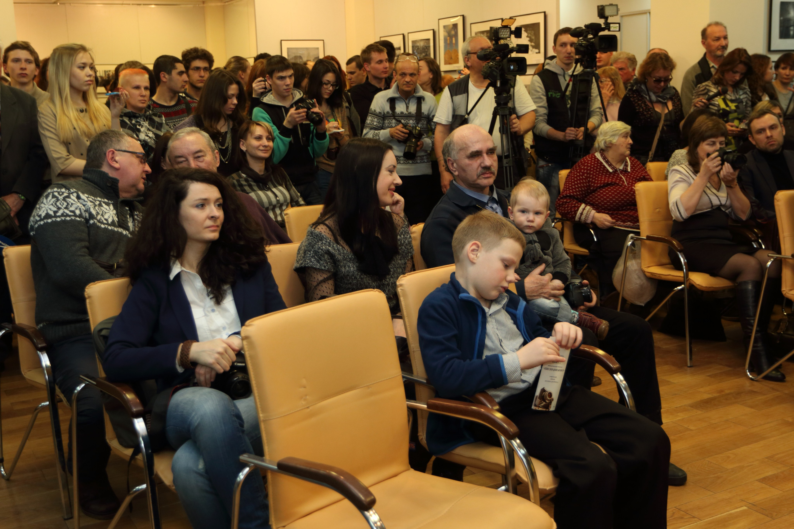 03.02.2015 Открытие фотовыставки Самарский взгляд 2014. Фотообъединение Самарского областного отделения Союза журналистов России