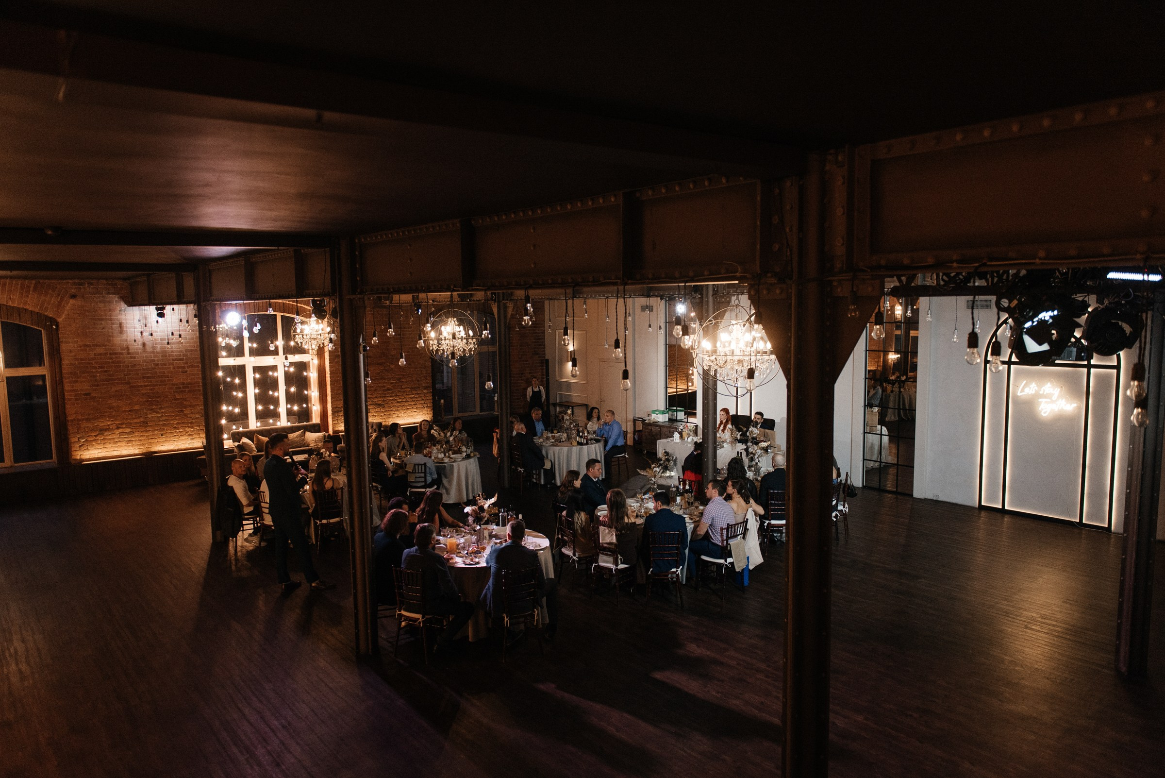 свадебный банкет в Весеннем Лофте