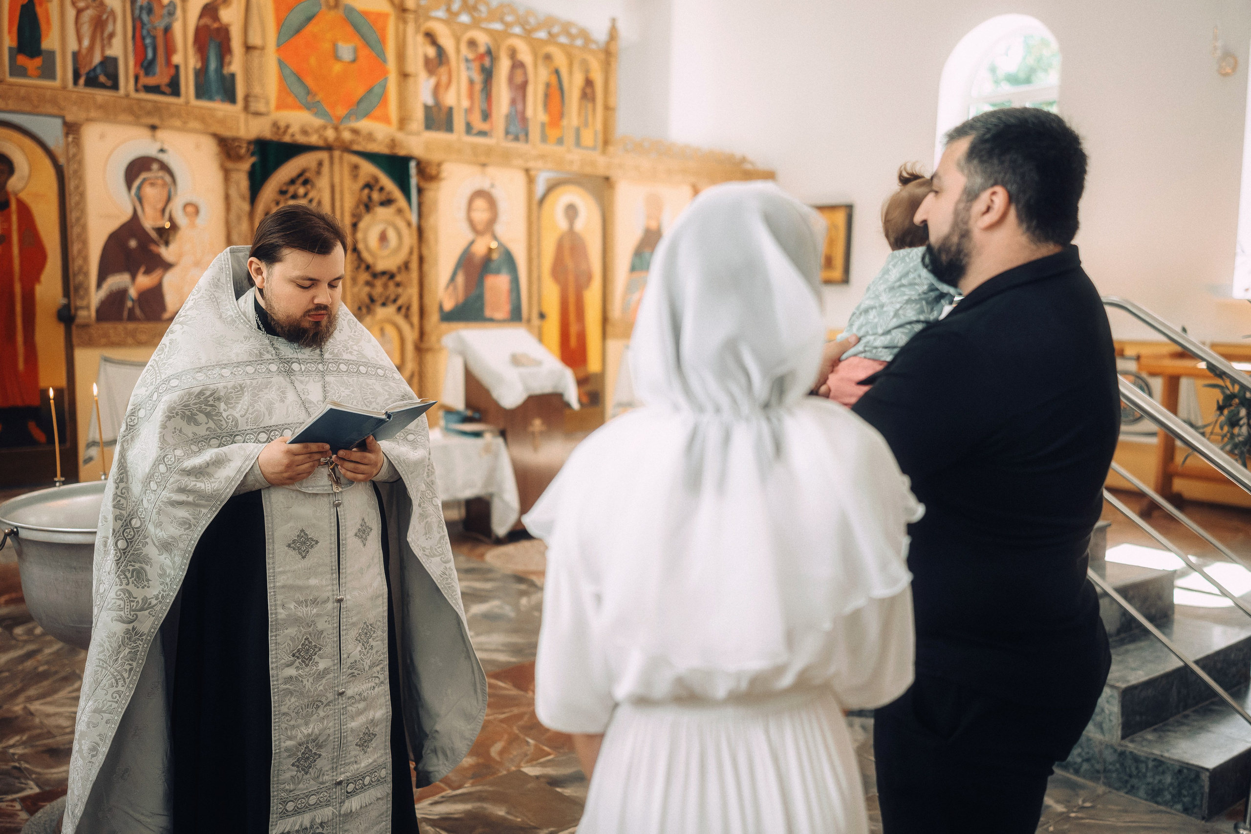 Фотосъемка крещения в Воронеже.