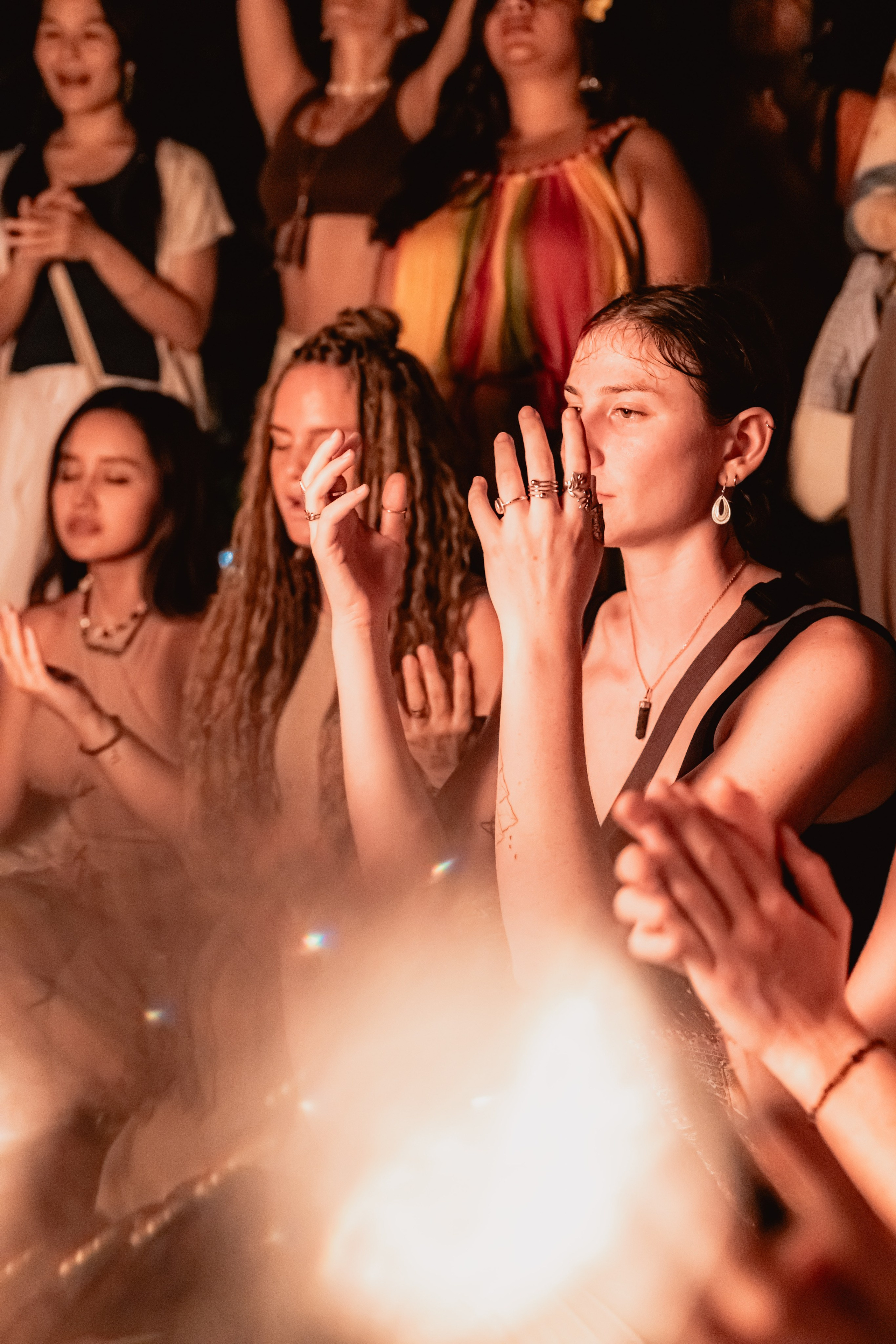 Cacao ceremony Full moon jan w Juan. Mariam Bagdasaryan