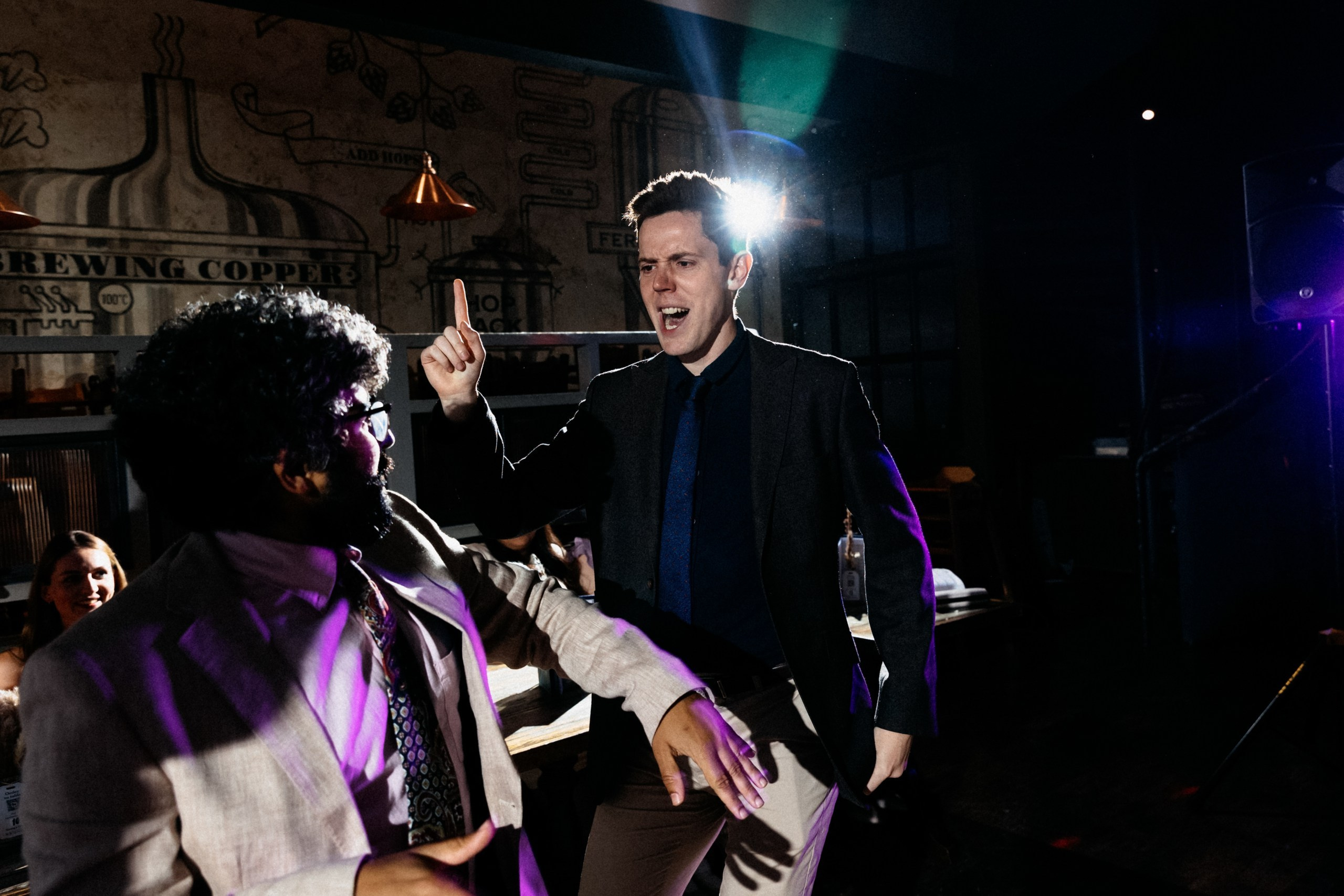 Denise & Tobias at The Old Brewery, Greenwich. Moments Catchers — Wedding Photography & Video Duo in London