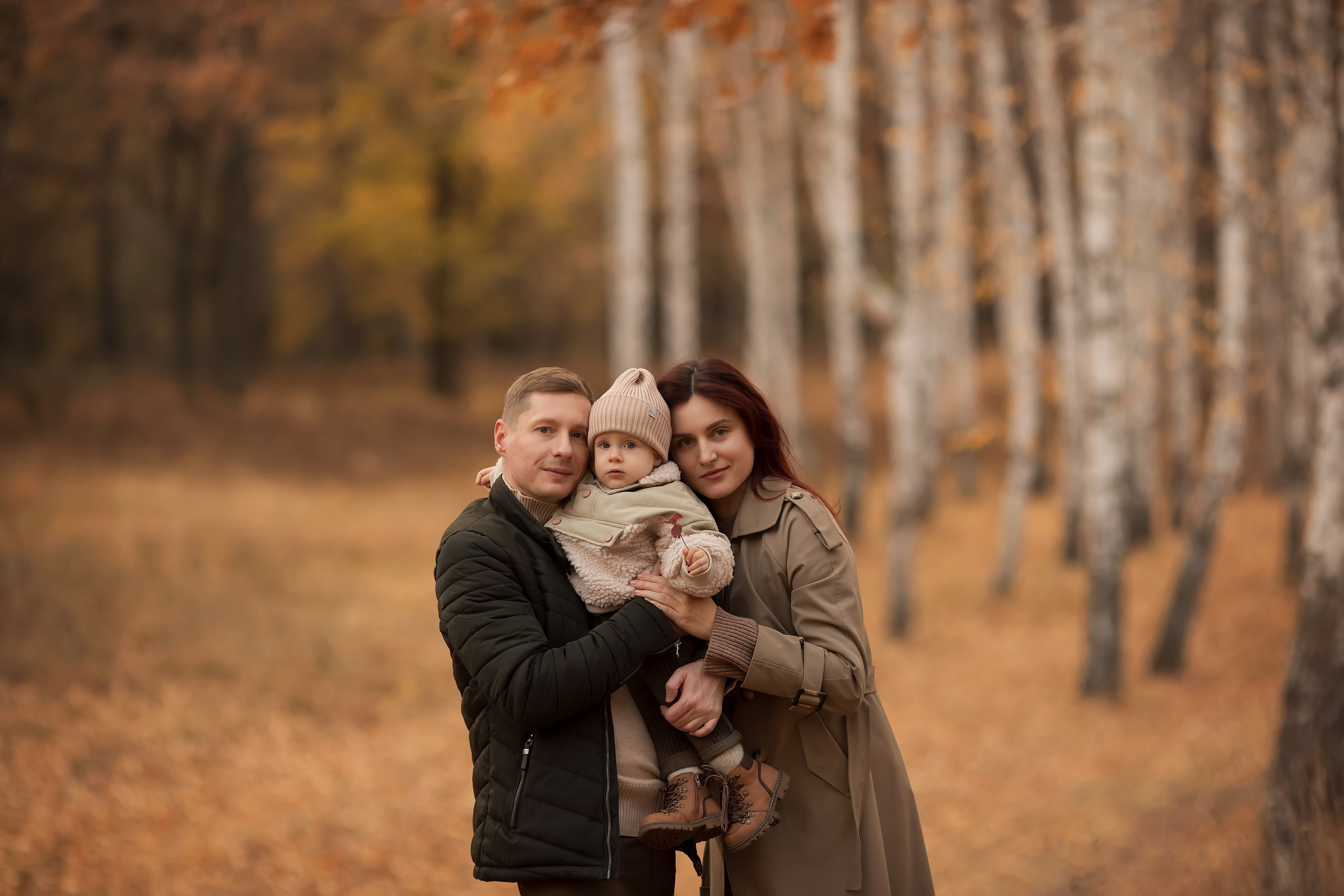 Осень в лесу. Семейный и детский фотограф в Саратове Полина Коткина