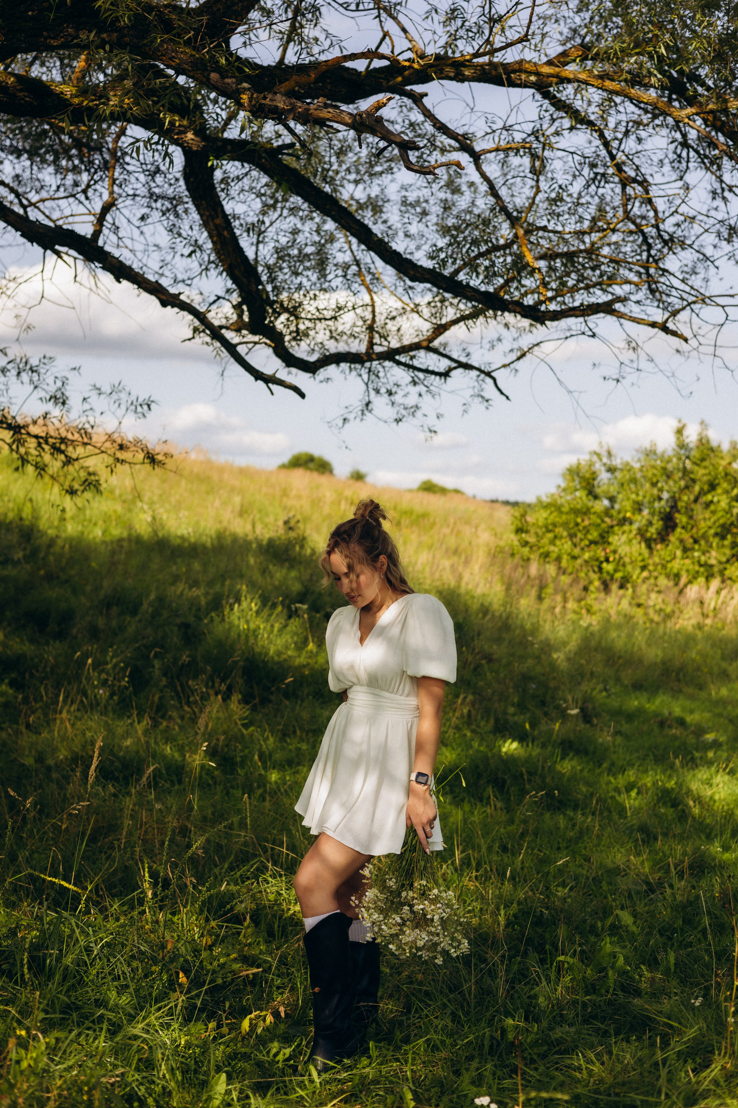 Женский портрет (15.08.2025) д. Величково (Калужская обл.). Надежда Стар семейный и церковный фотограф в Жукове и Калужской области