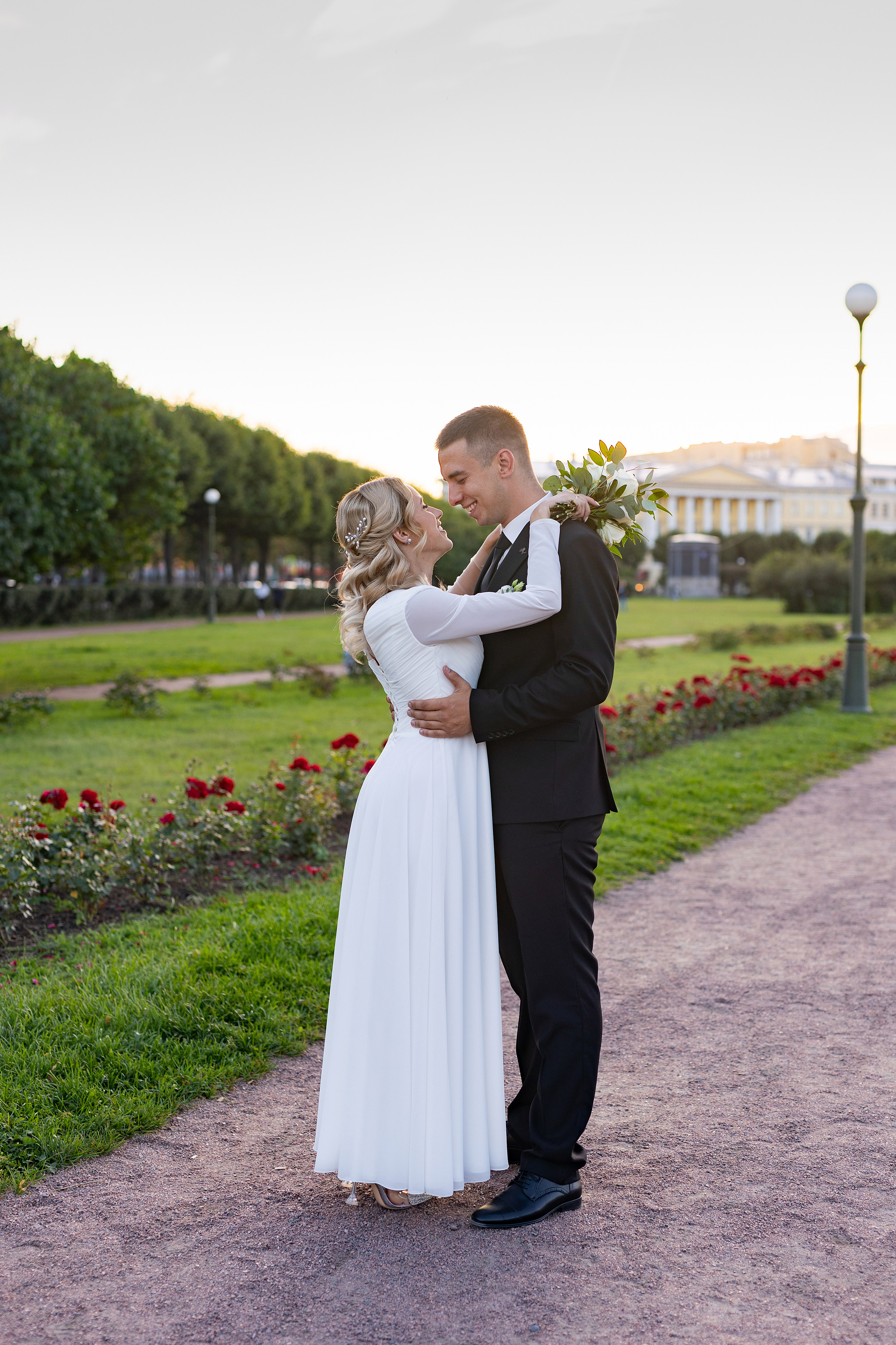 Свадебная фотосессия на закате. Семейный и свадебный фотограф в Санкт-Петербурге Татьяна Швыкова