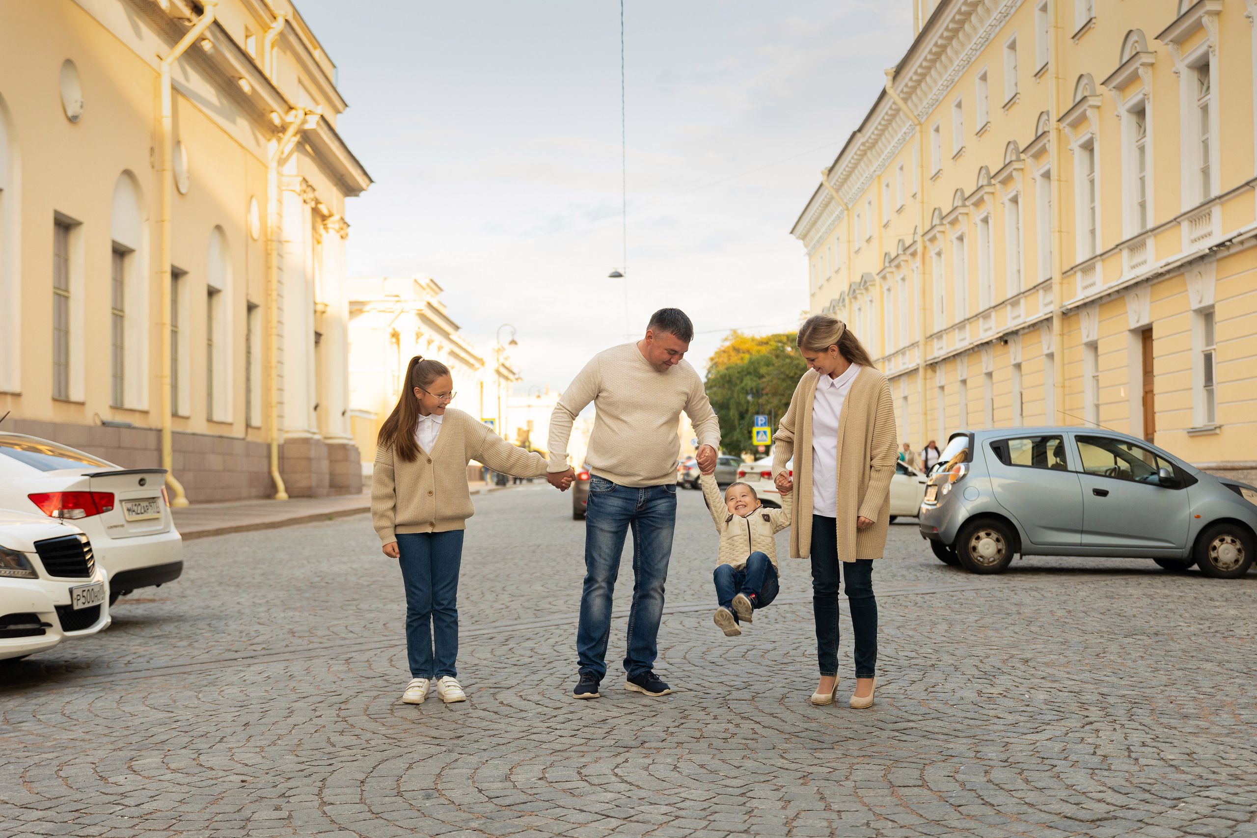 Фотопрогулка в центре города. Семейный и свадебный фотограф в Санкт-Петербурге Татьяна Швыкова