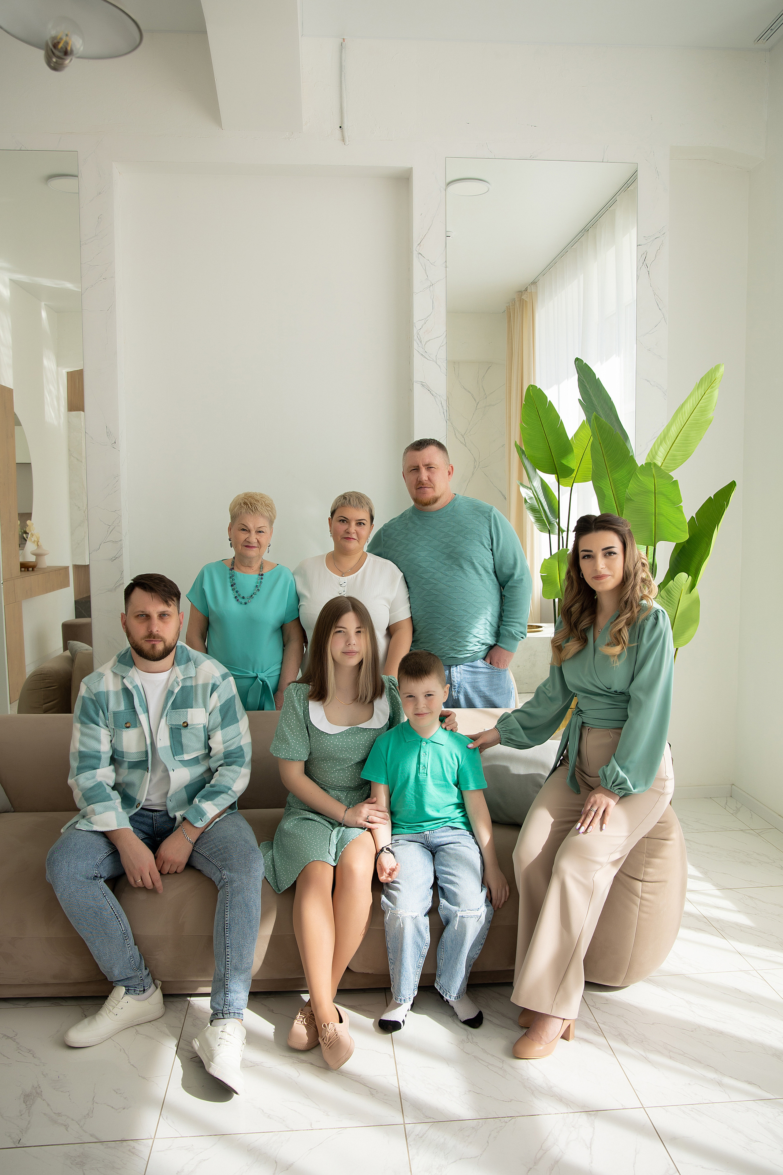 Фотосессия для большой семьи. Семейный и свадебный фотограф в Санкт-Петербурге Татьяна Швыкова
