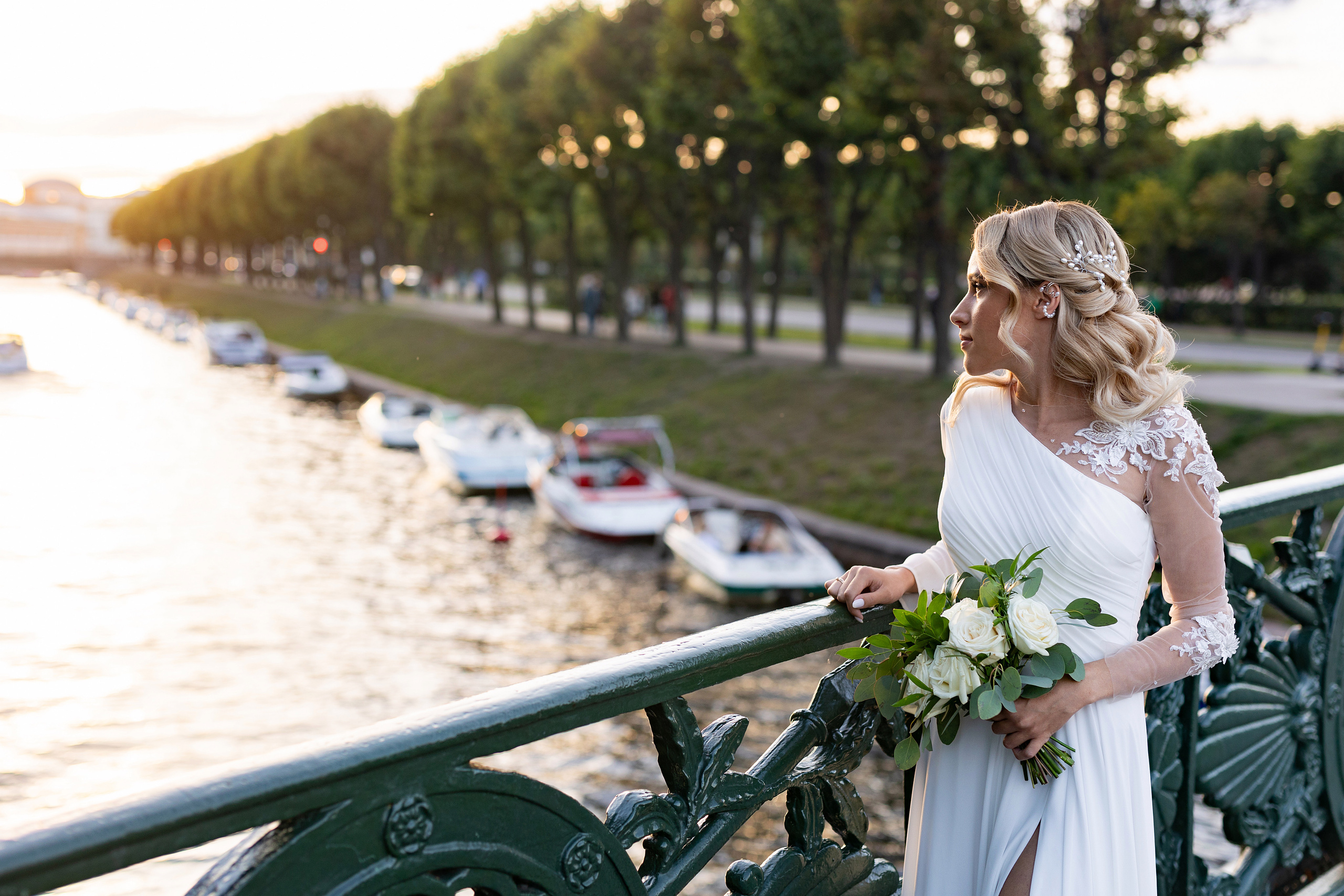 Свадебная фотосессия на закате. Семейный и свадебный фотограф в Санкт-Петербурге Татьяна Швыкова
