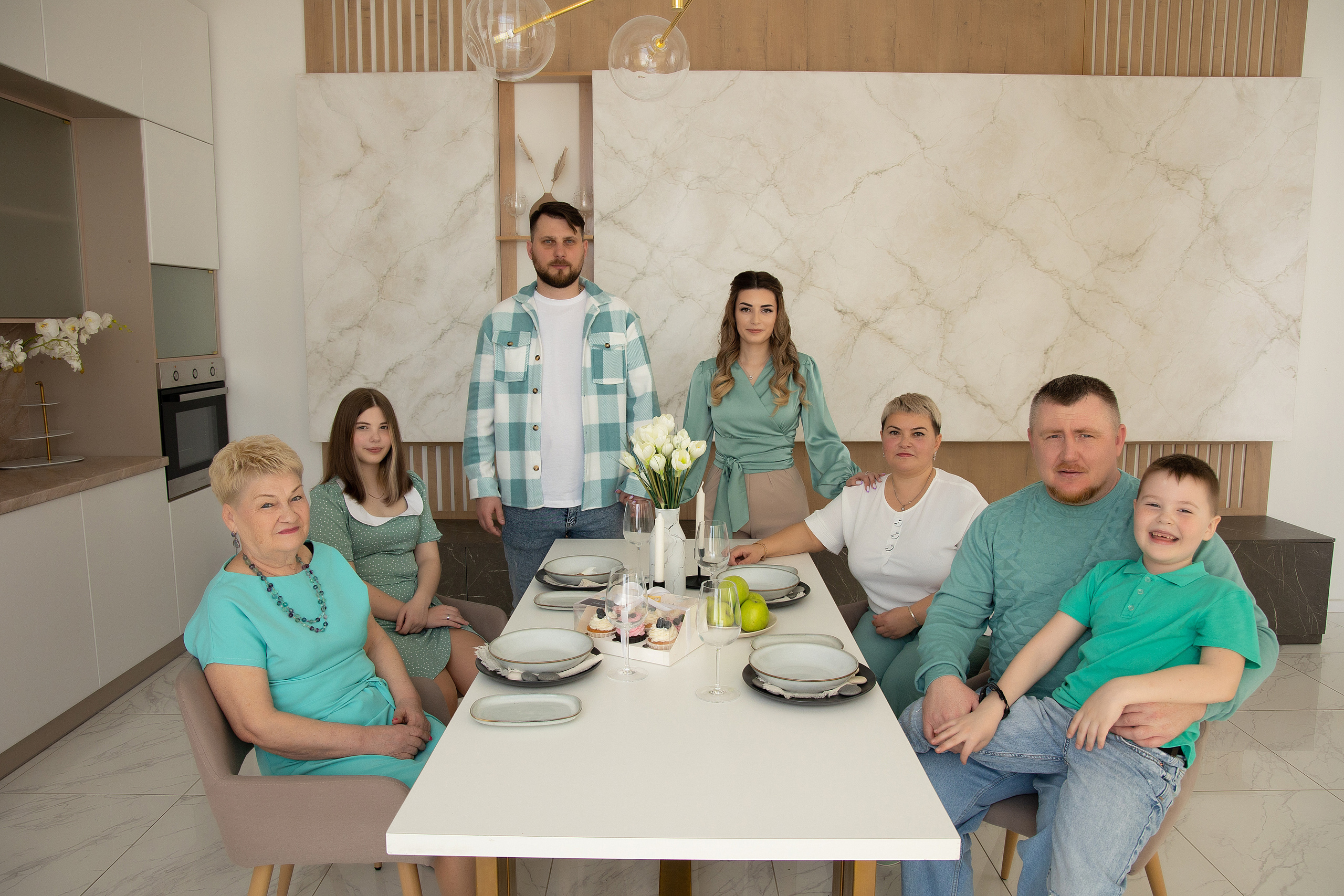 Фотосессия для большой семьи. Семейный и свадебный фотограф в Санкт-Петербурге Татьяна Швыкова